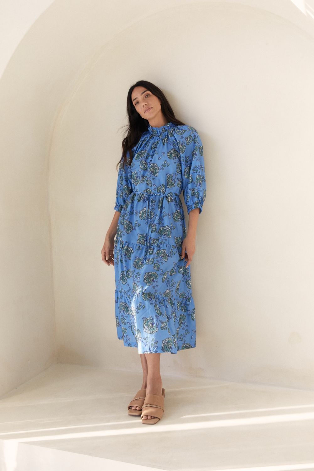 Field dress - Azure botanic