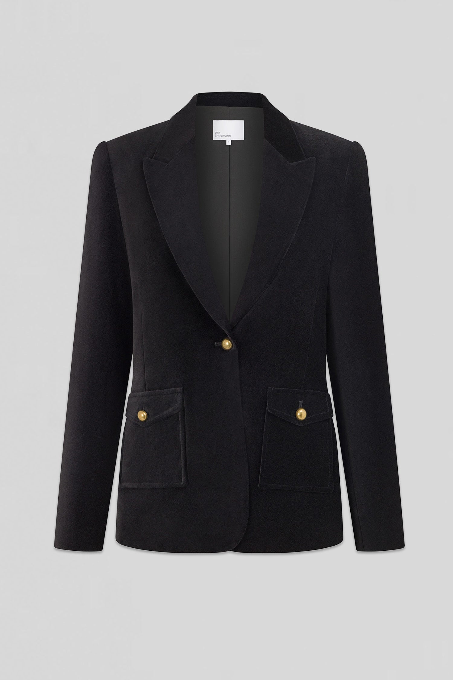 glace jacket - black|  zoe kratzmann| considered design