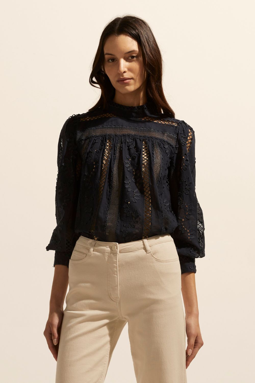 glimpse top - Indigo