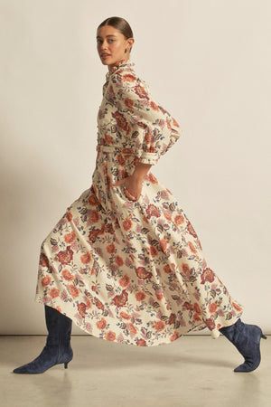 Halo Dress - heirloom bloom|  zoe kratzmann| considered design