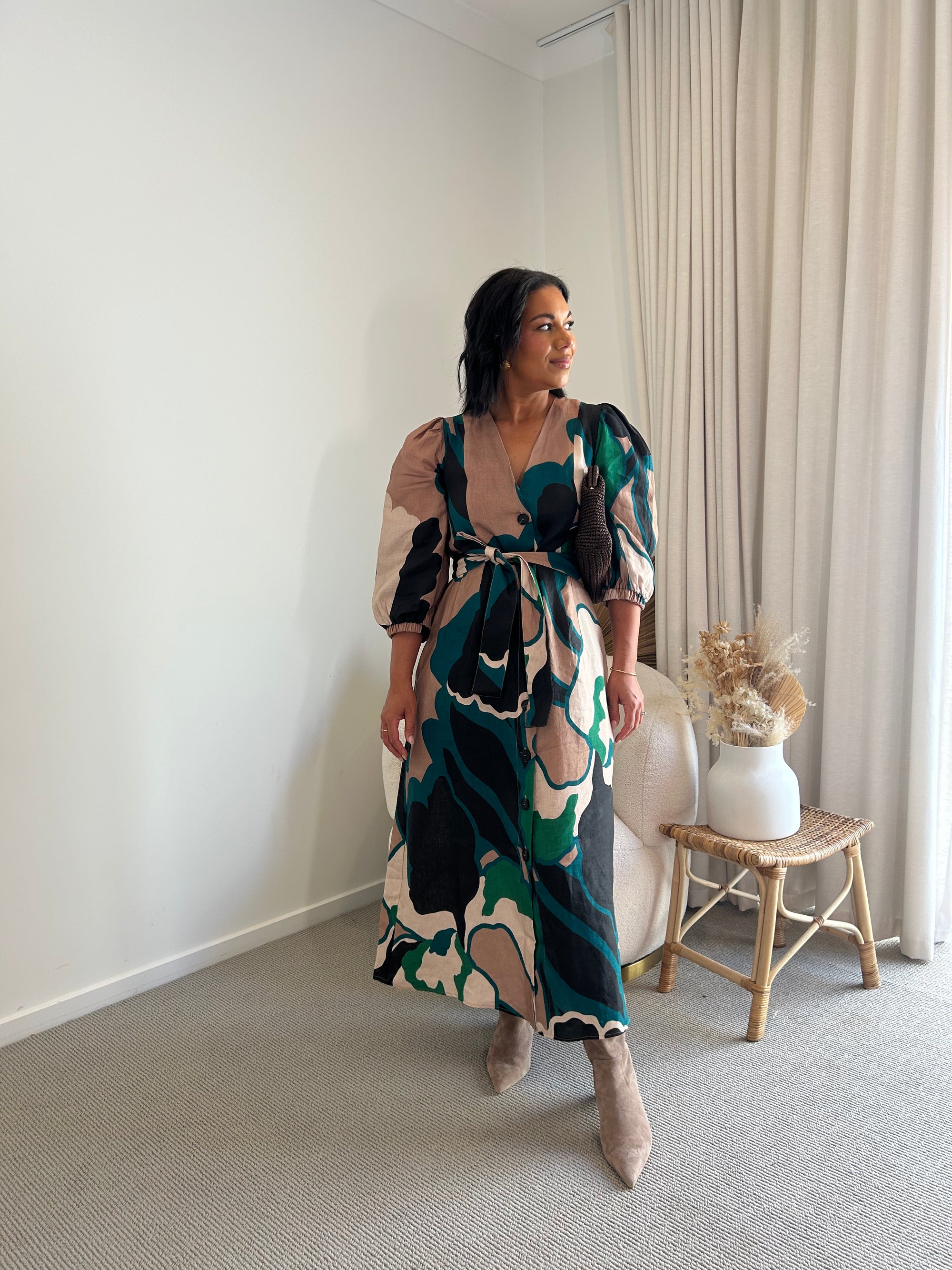 verge dress - organic botanic|  zoe kratzmann| considered design