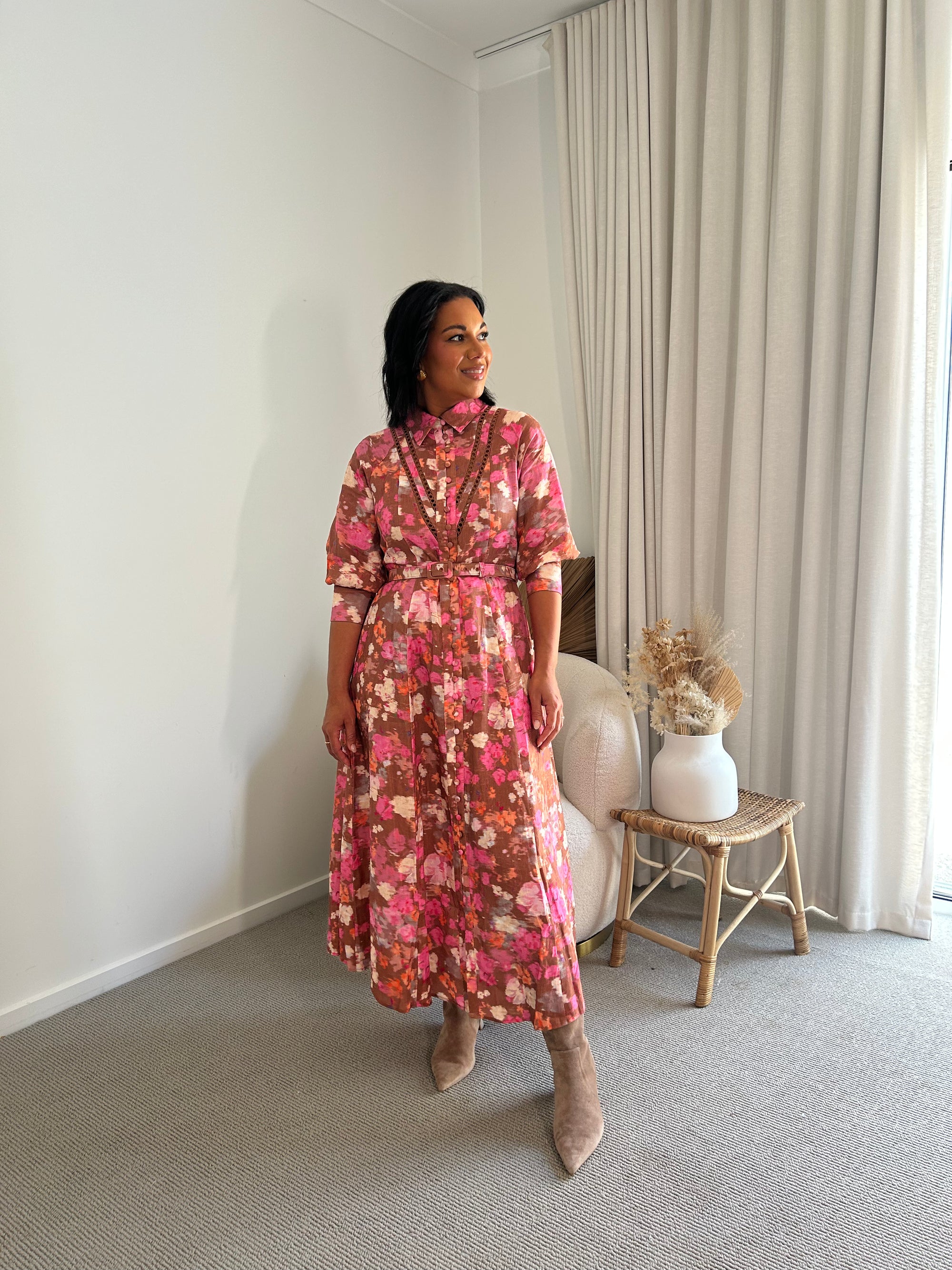 bravado dress - blush blur|  zoe kratzmann| considered design