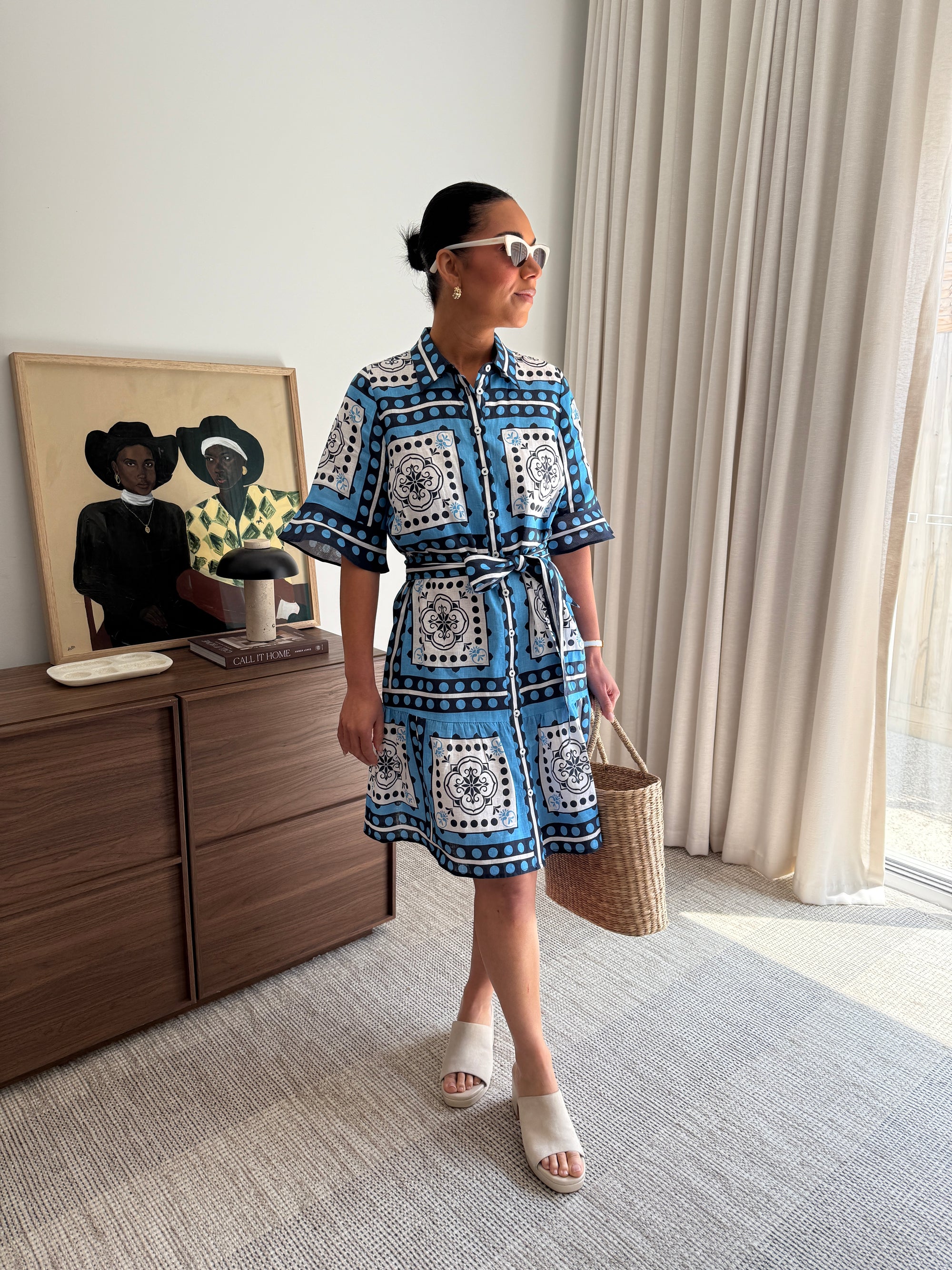 submerge dress - bay scarf|  zoe kratzmann| considered design