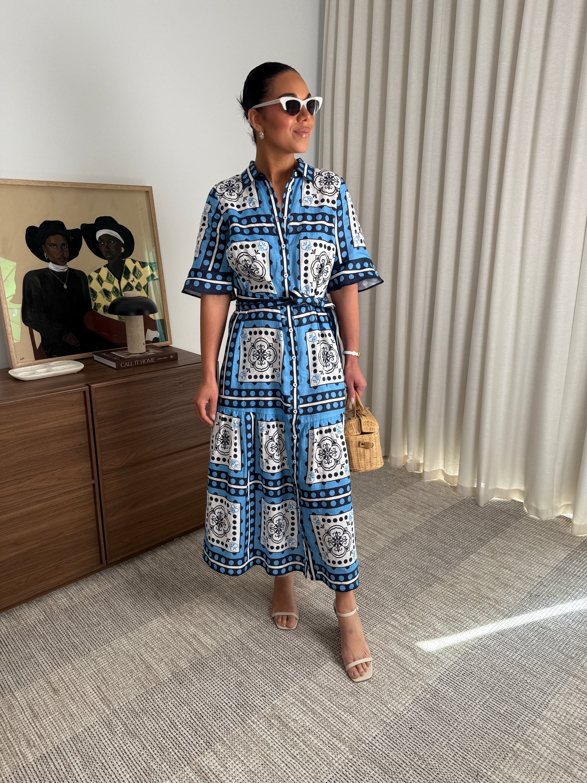 oasis dress - bay scarf|  zoe kratzmann| considered design