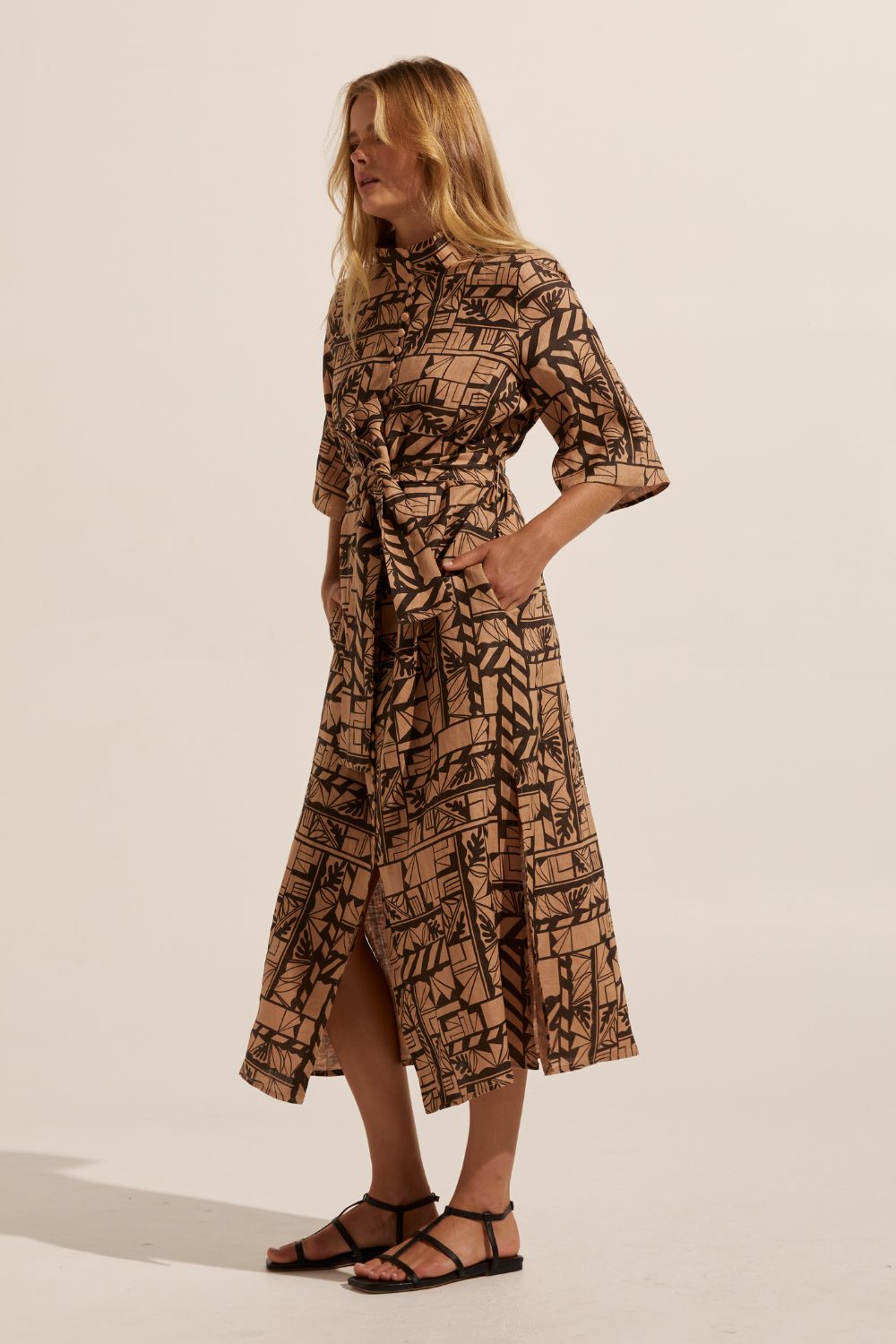 insight dress - matisse choc