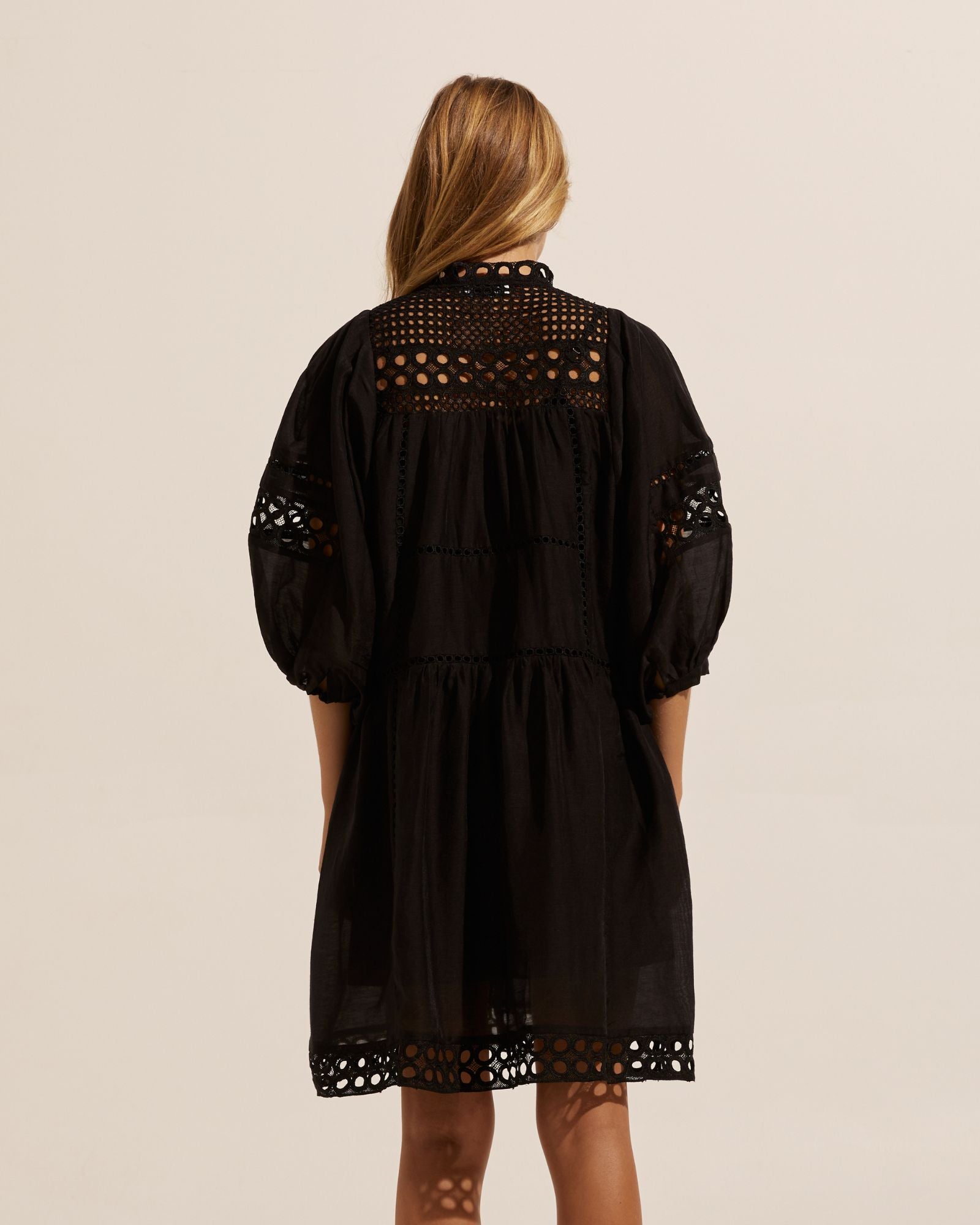 intrigue dress - black