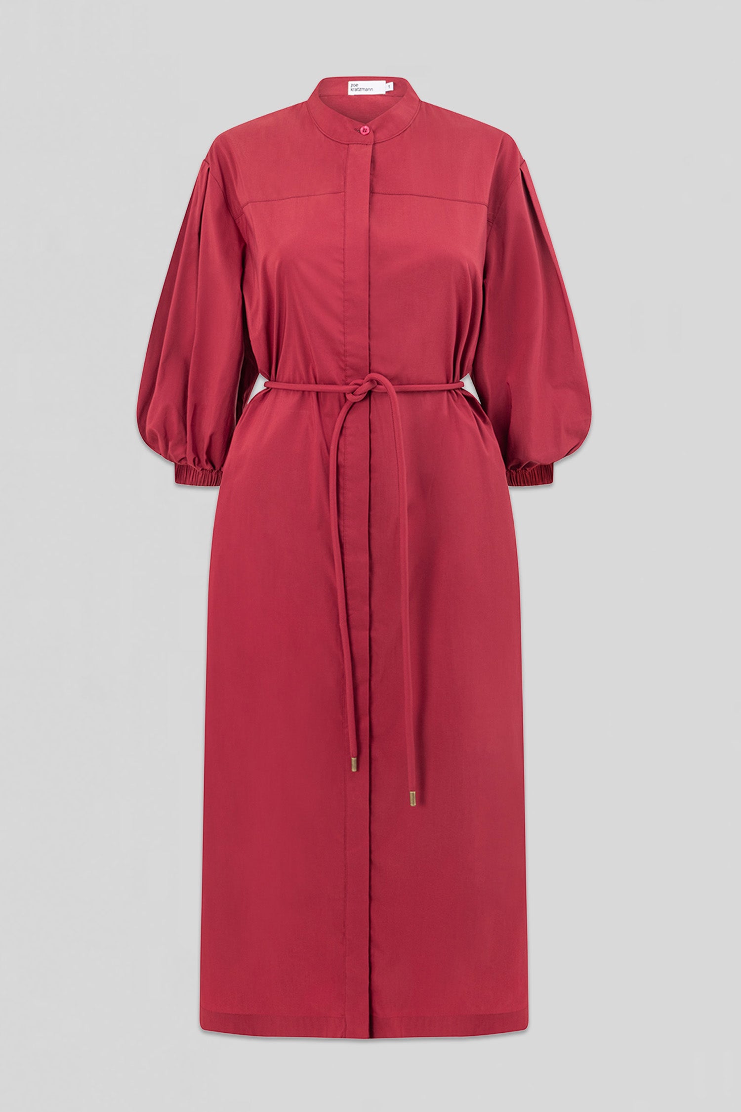 jubilant dress - raspberry|  zoe kratzmann| considered design