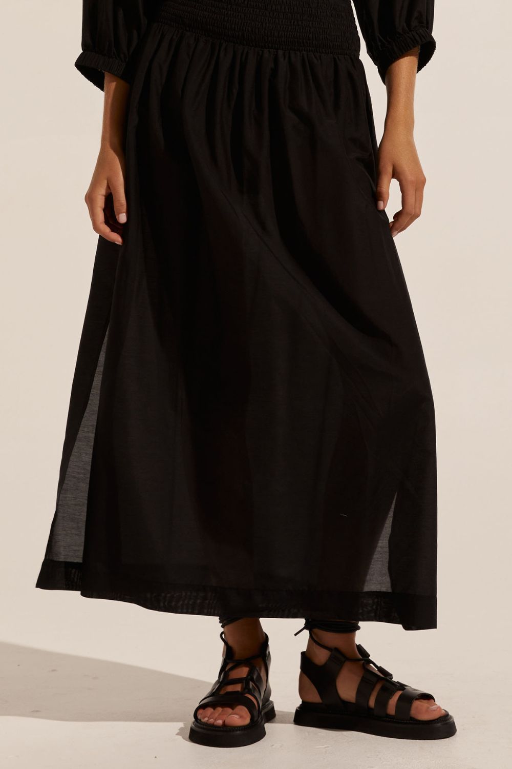 luna skirt - black
