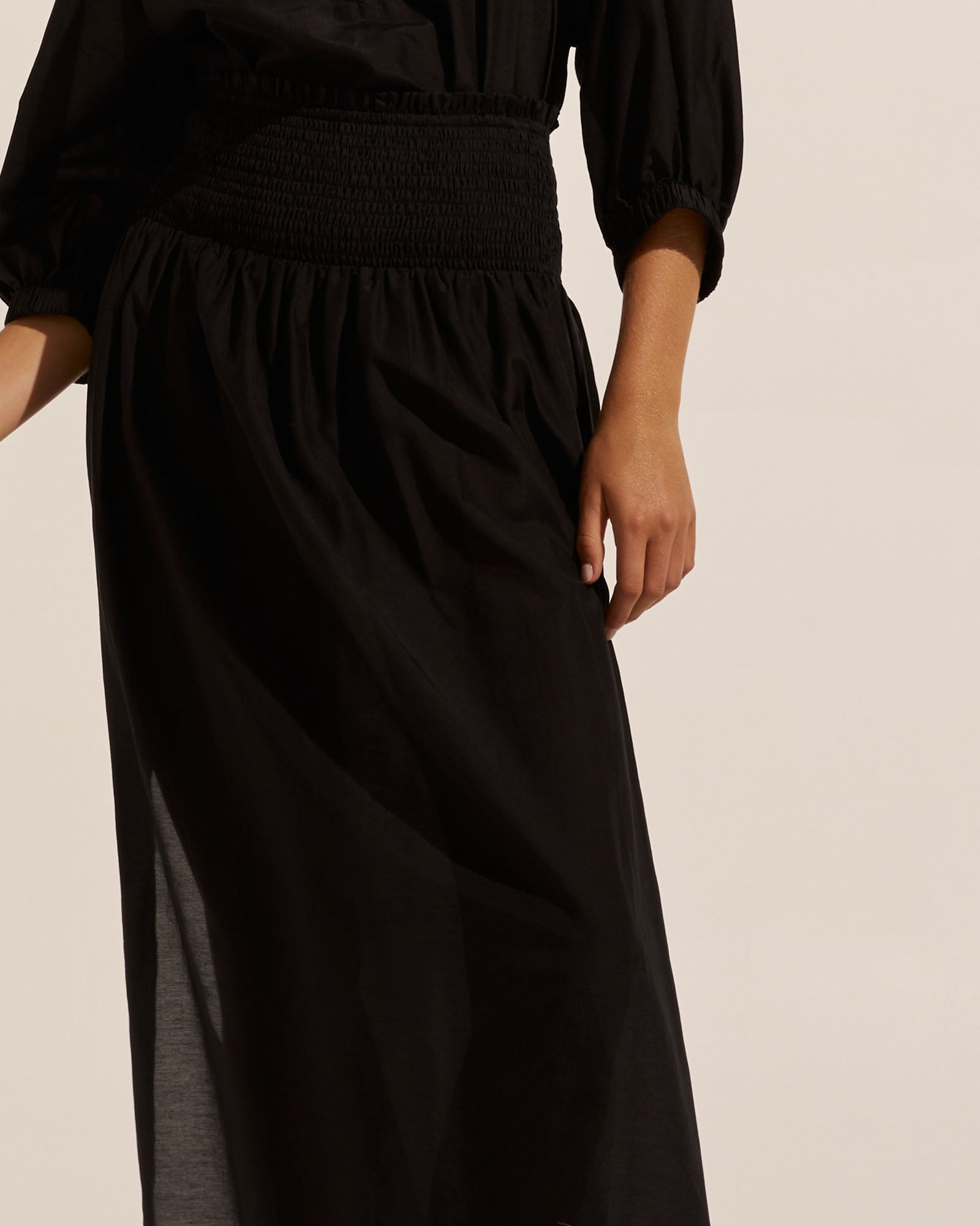 luna skirt - black