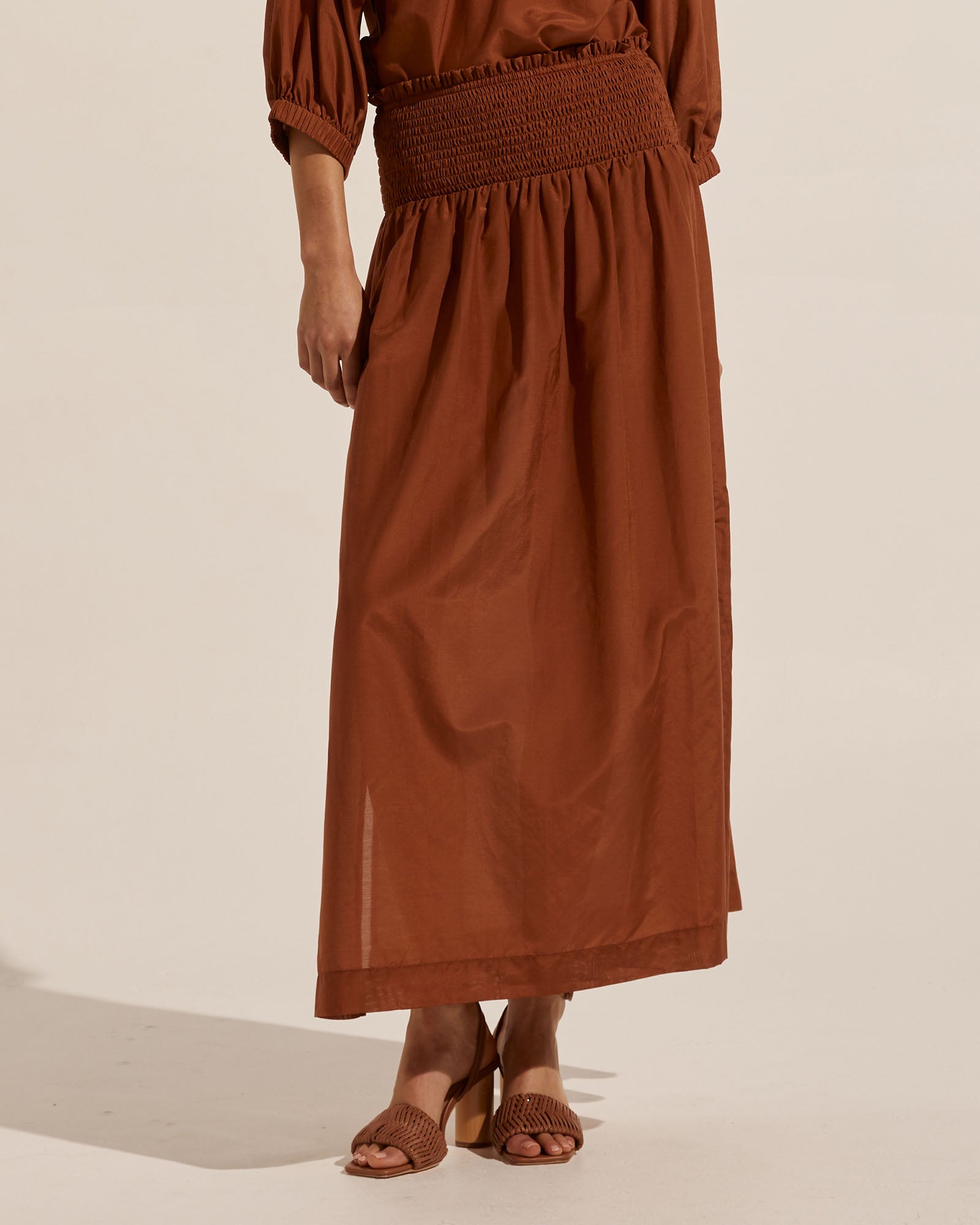 luna skirt - bronze