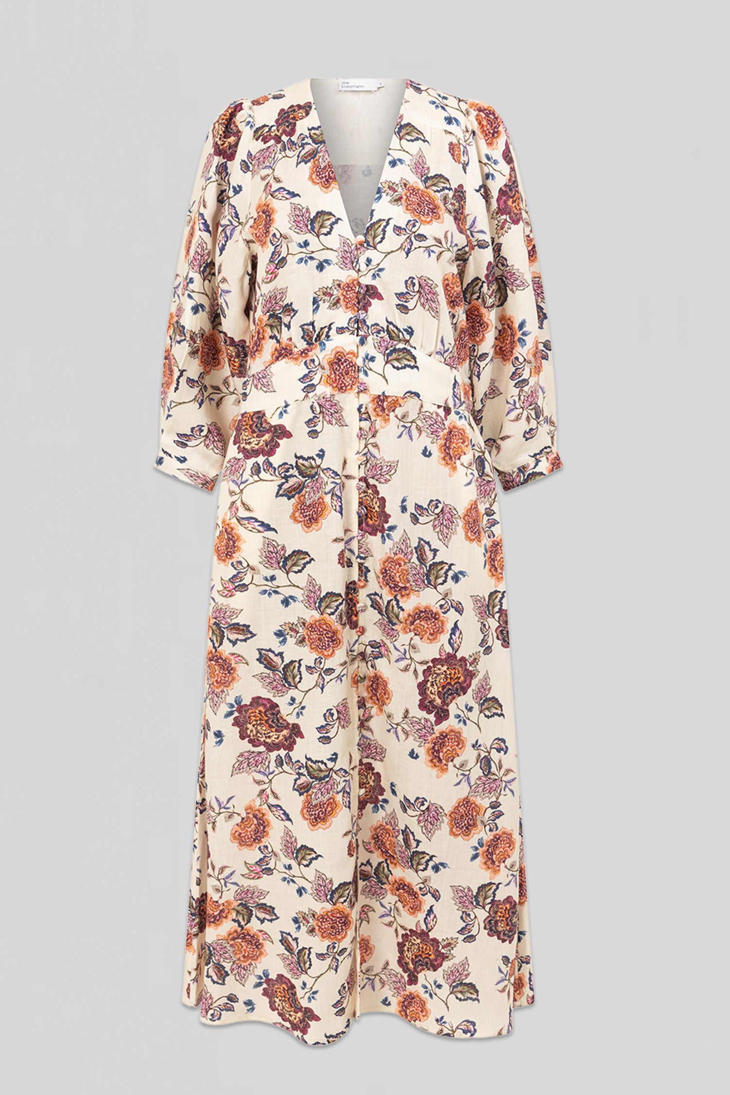 maison dress - heirloom bloom|  zoe kratzmann| considered design