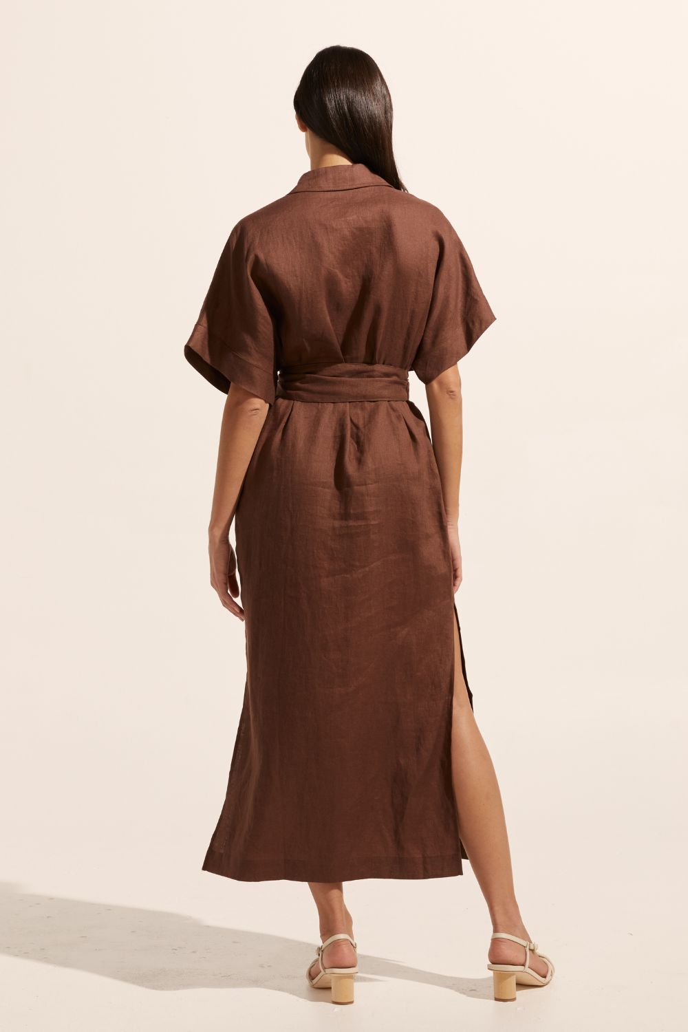 Moat Dress - Carob