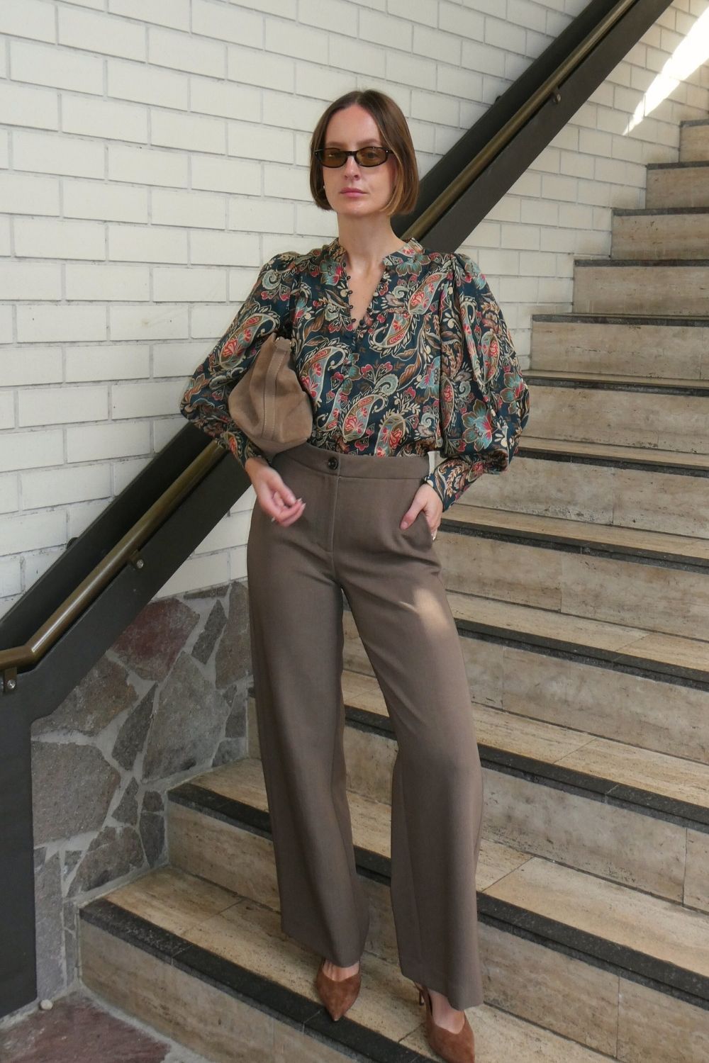 stride pant - chocolate|  zoe kratzmann| considered design