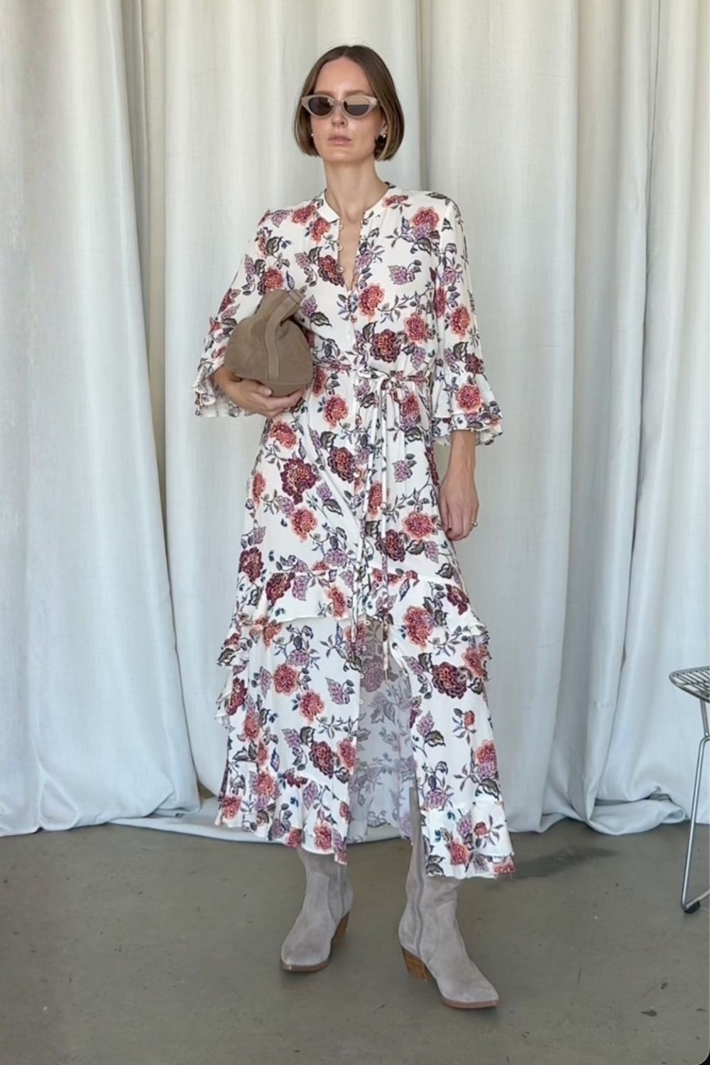 Nomad dress - heirloom Bloom|  zoe kratzmann| considered design