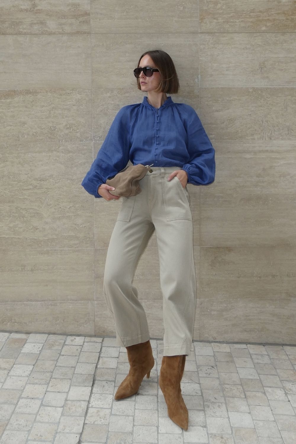 sincere top - sapphire|  zoe kratzmann| considered design