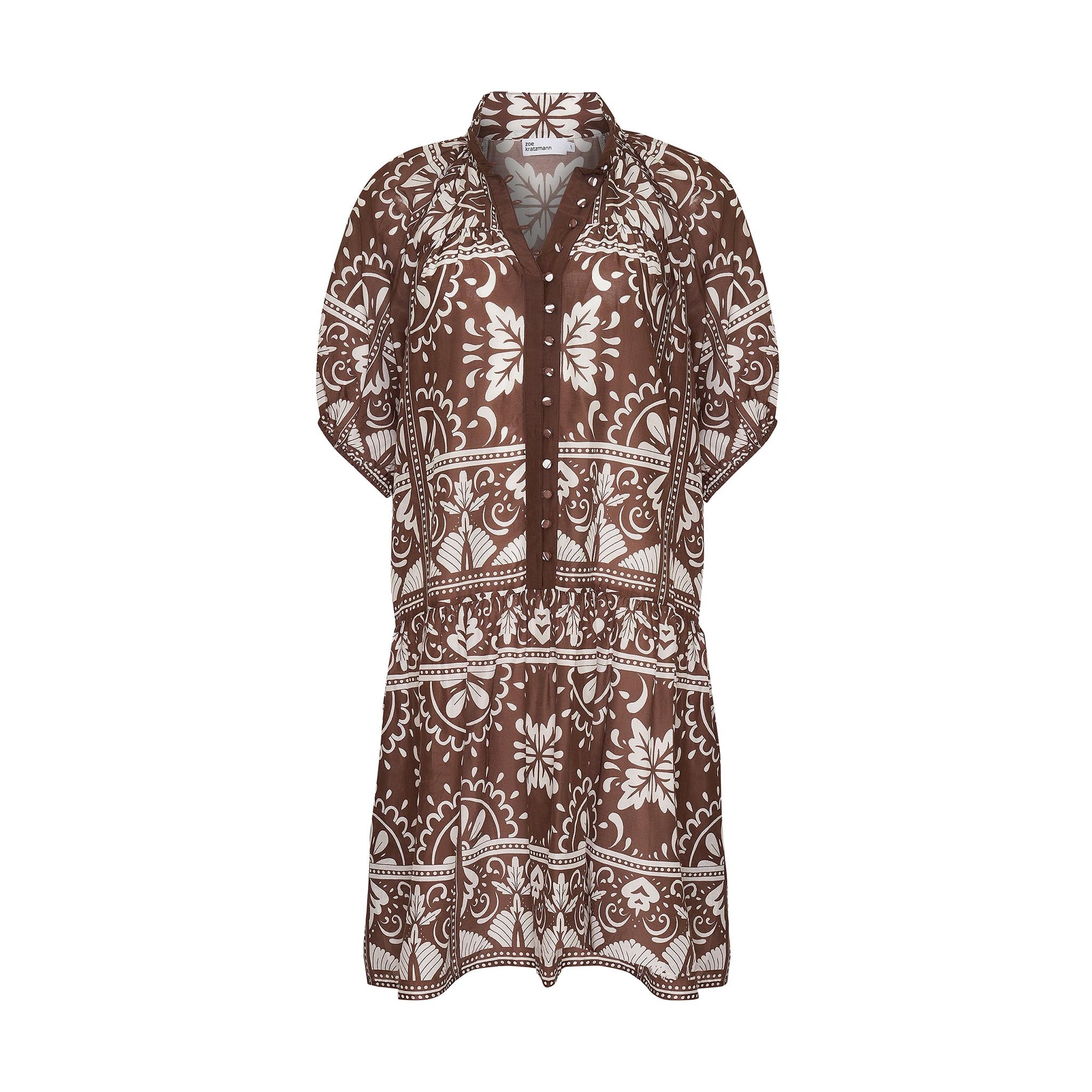 Pivot Dress - Choc Mosaic