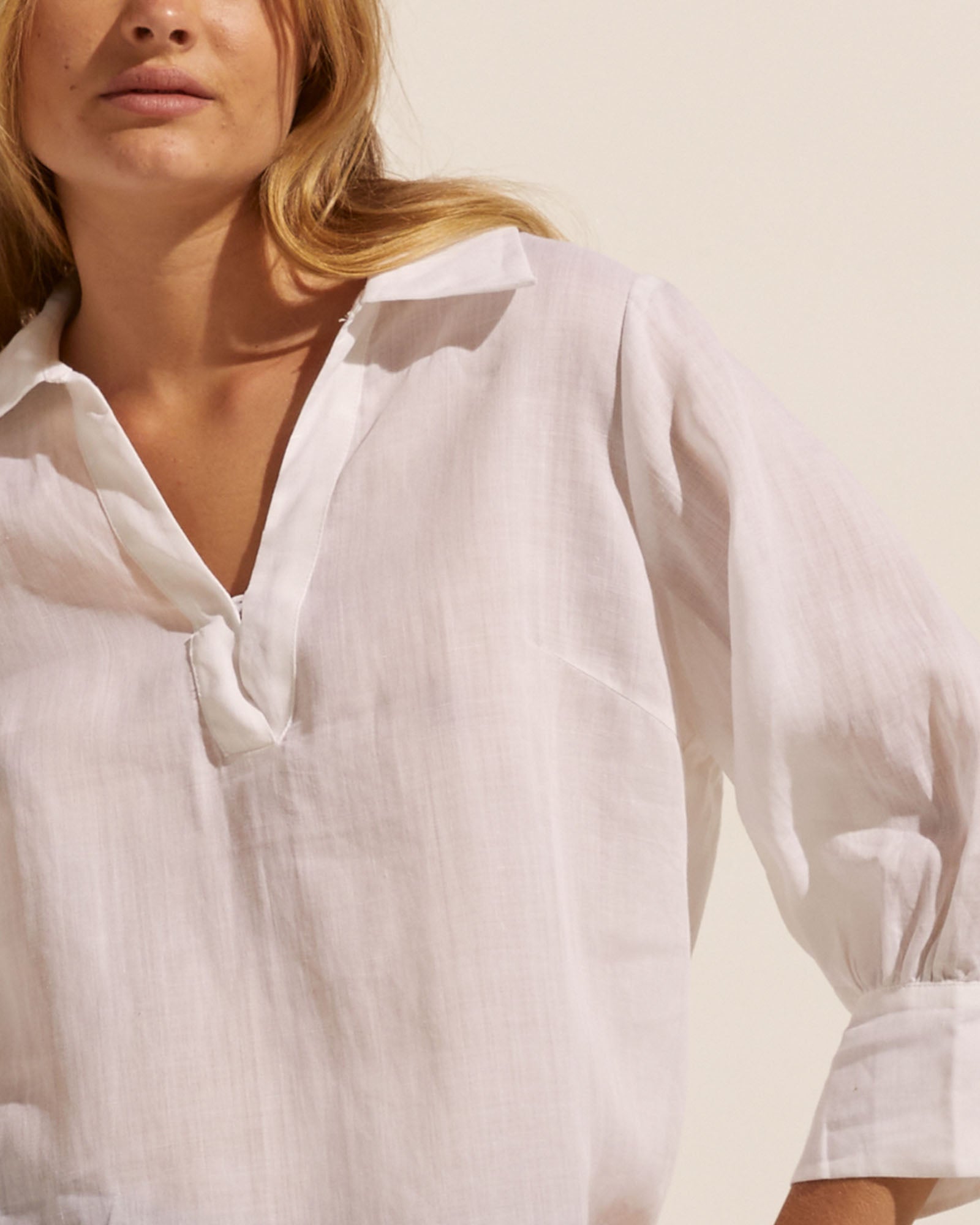 quiver top - porcelain