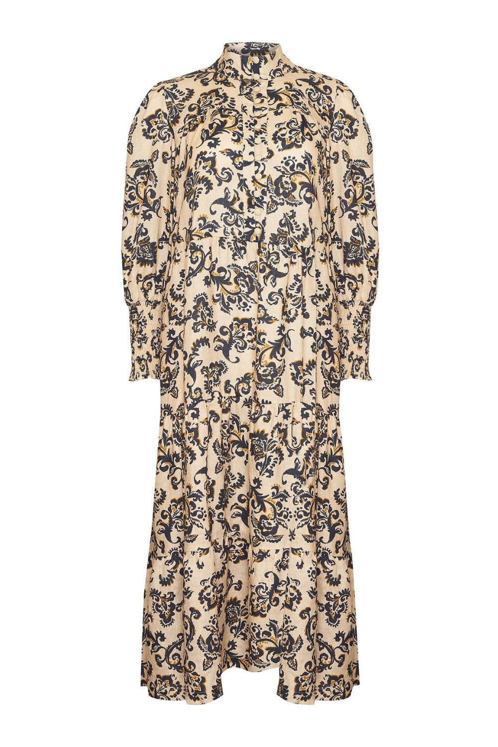 Recruit dress - Ochre floral