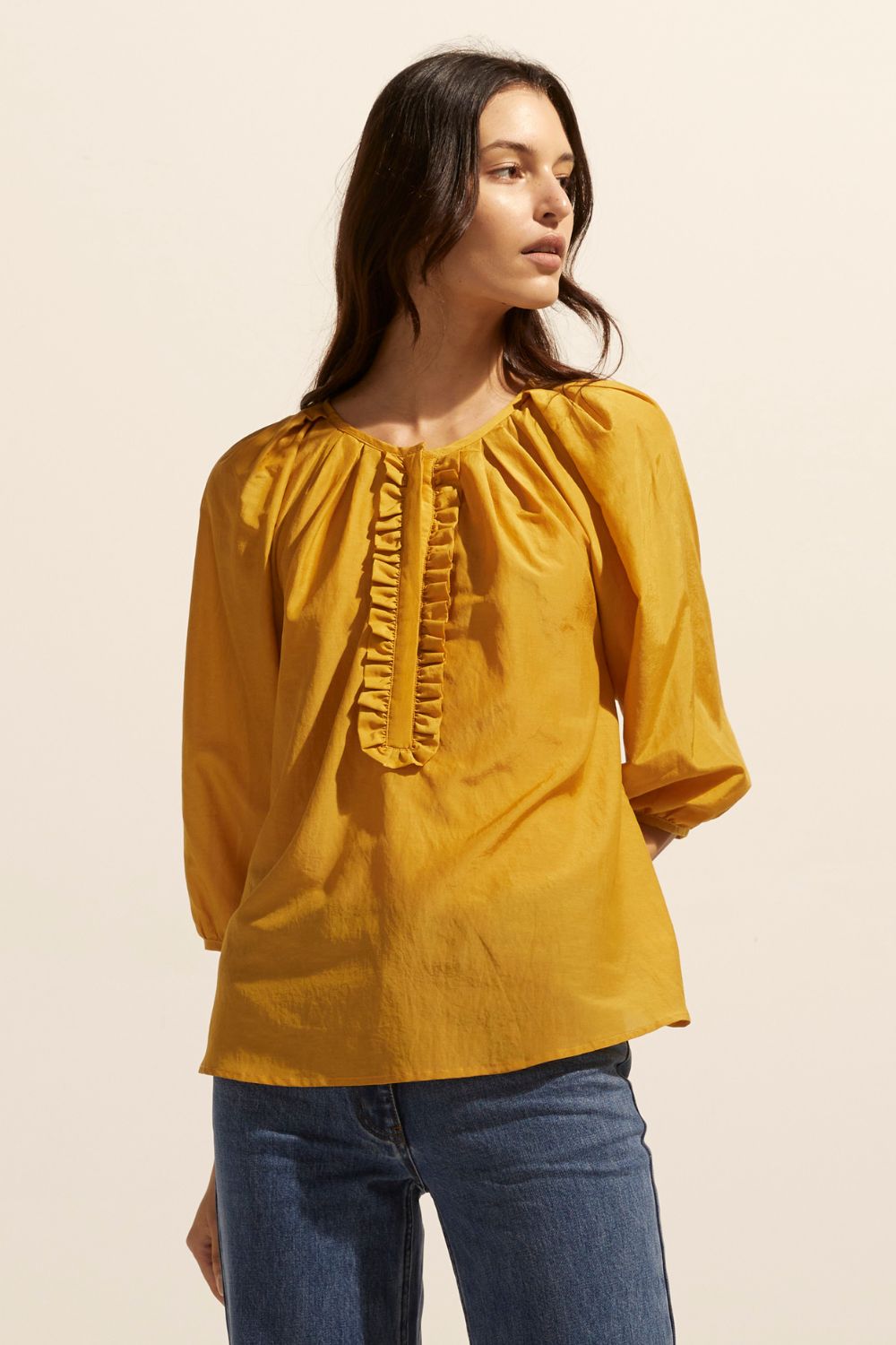 Refine top - Ochre