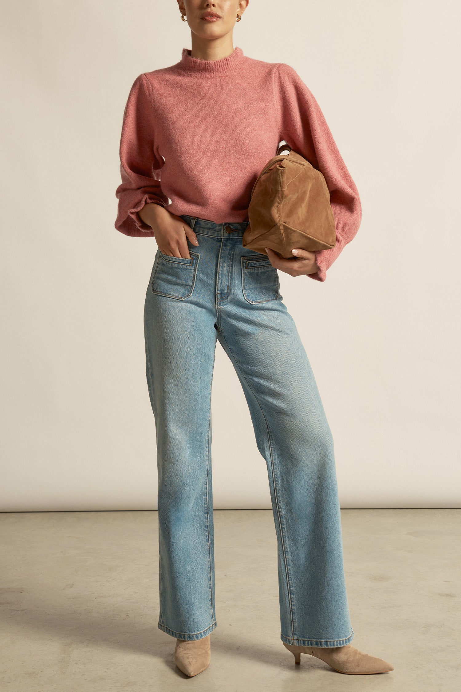 ascent knit - Camellia|  zoe kratzmann| considered design