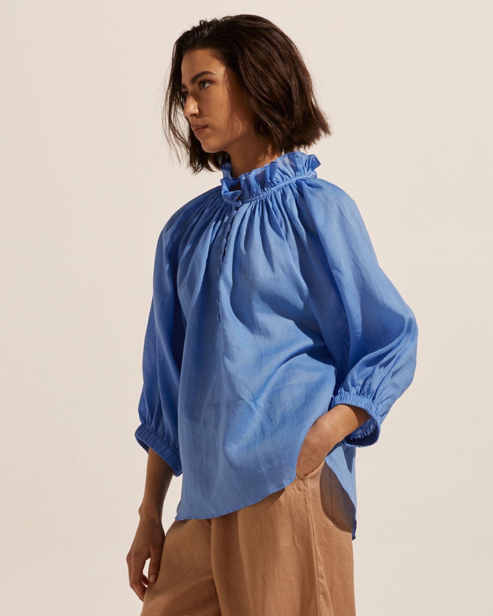 siesta top - azure
