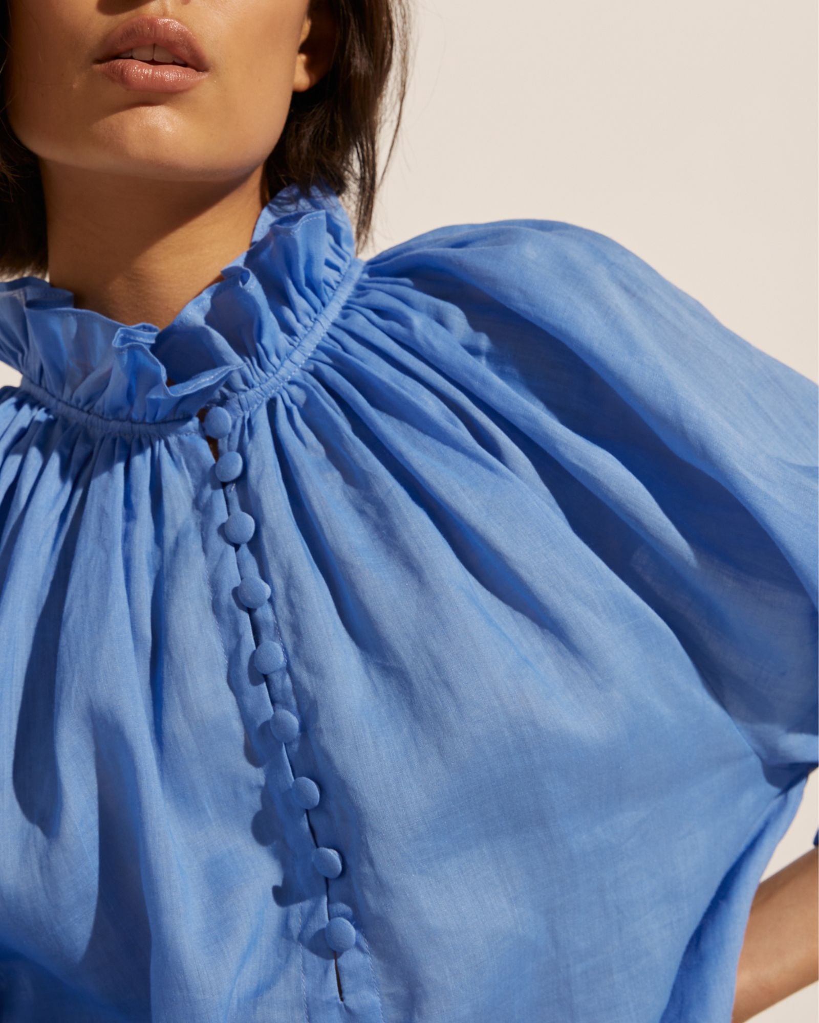 siesta top - azure