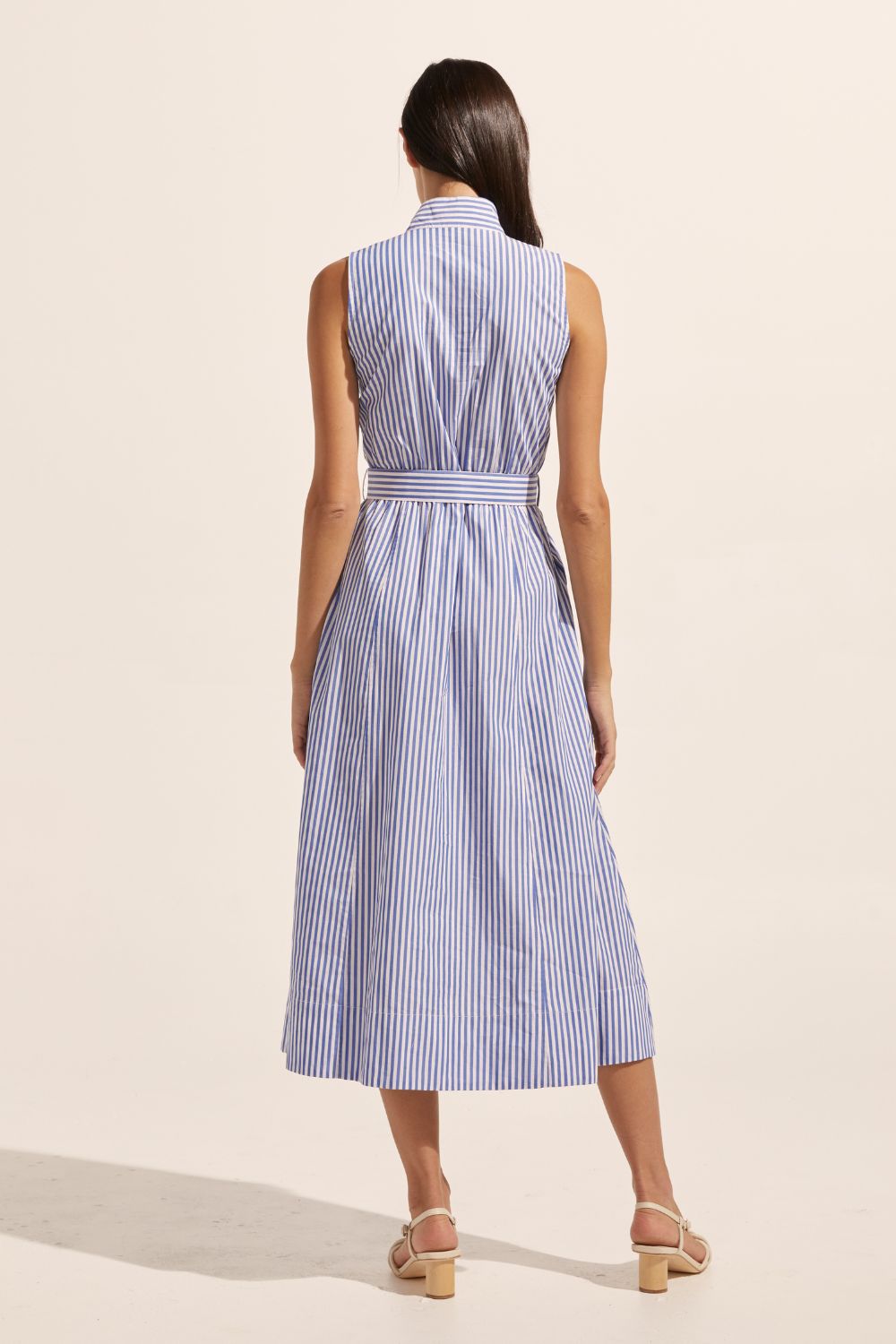 Snippet Dress - cobalt stripe