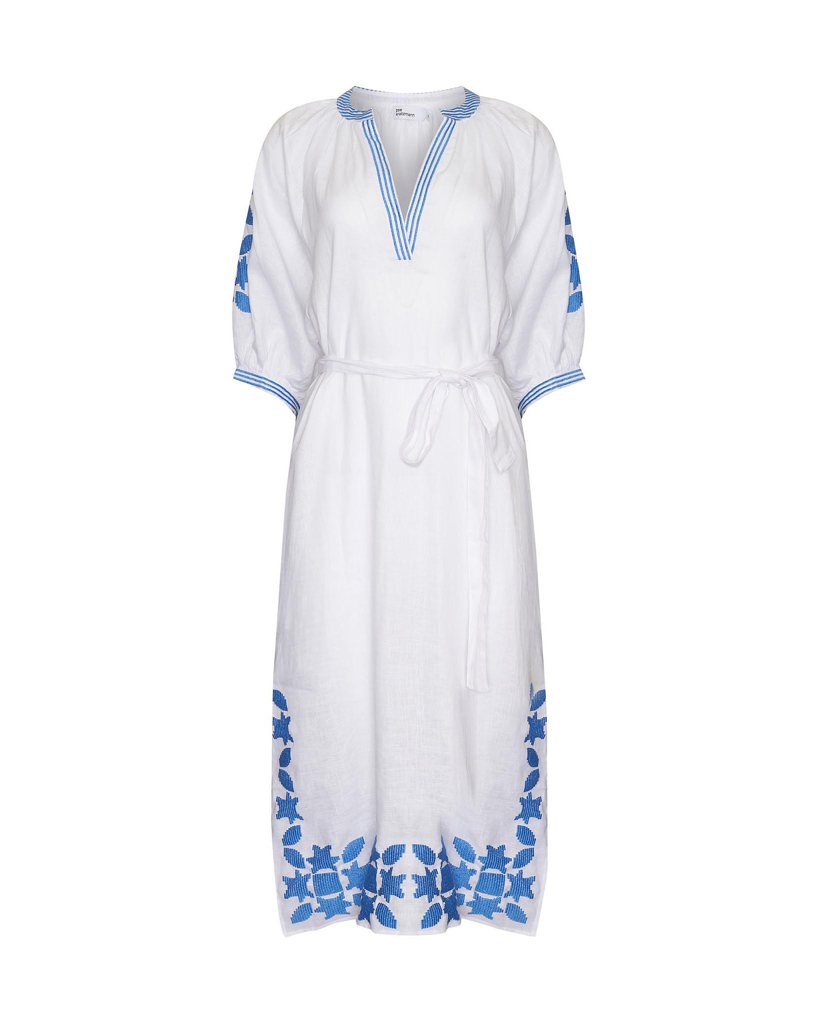 sundial dress - azure