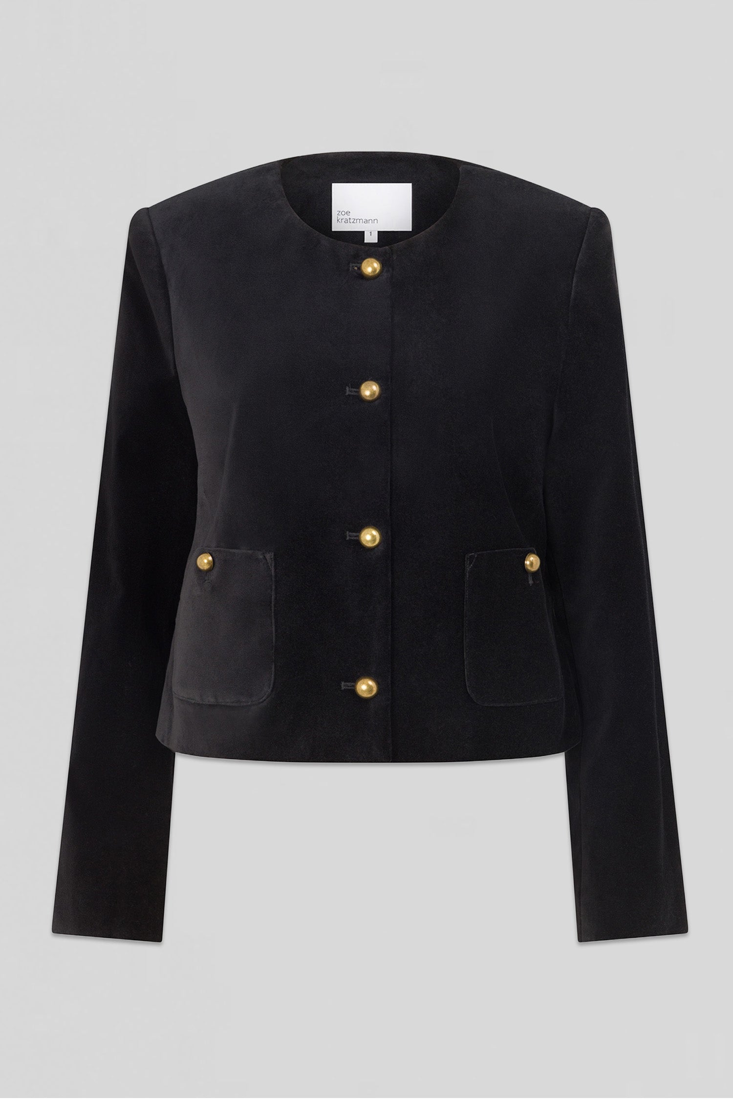 sway jacket - black|  zoe kratzmann| considered design