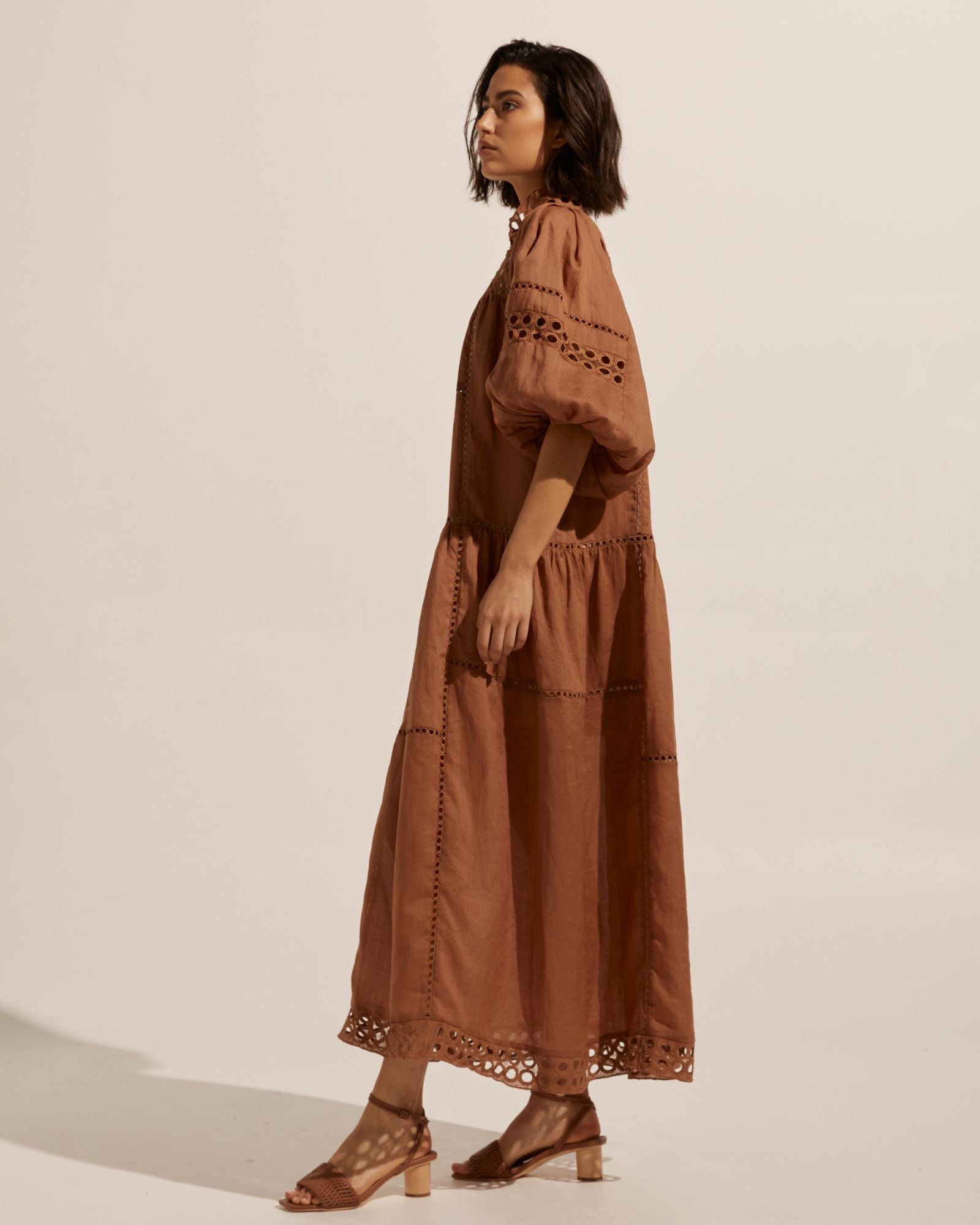 tactic dress - café