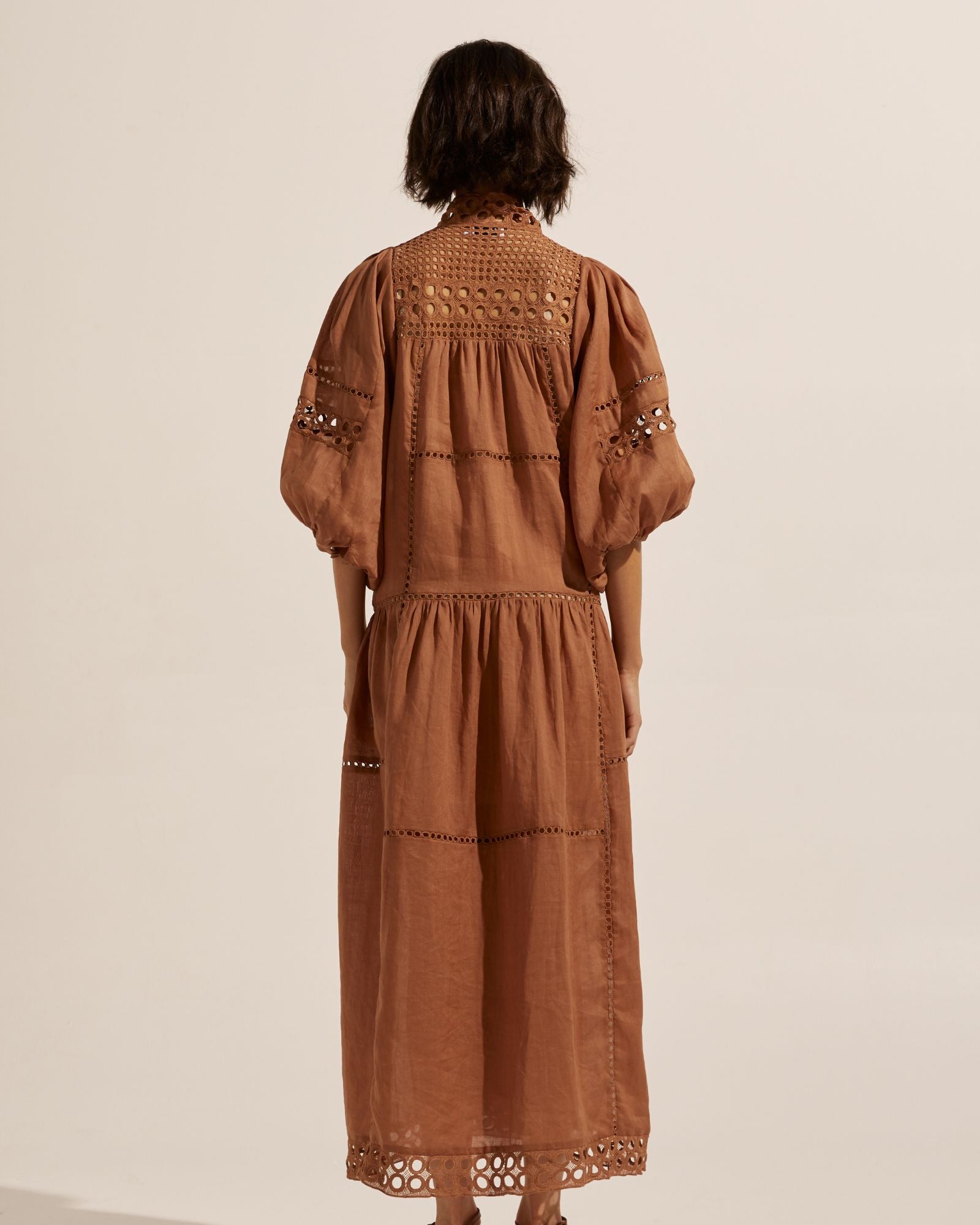 tactic dress - café