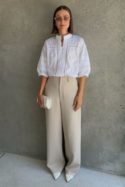 fresco pant - hazelnut – zoe kratzmann