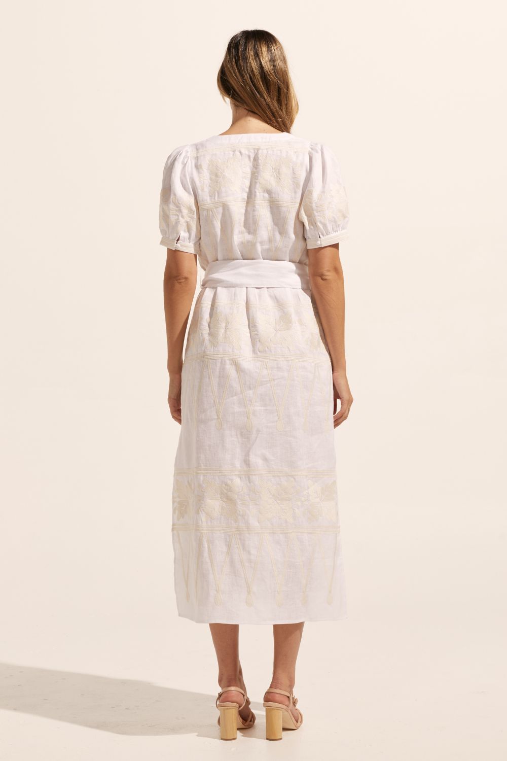 Unify Dress - Porcelain embroid