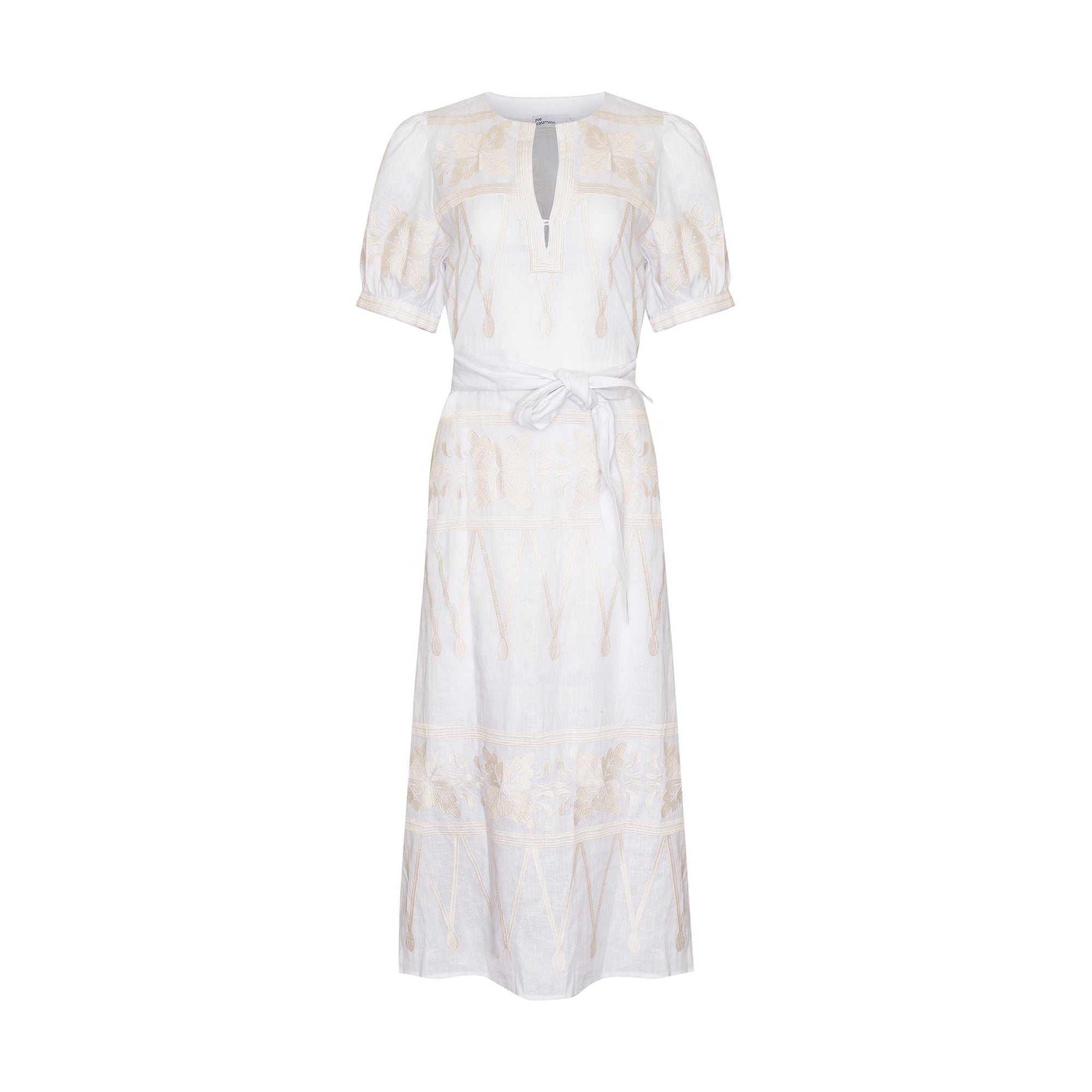 Unify Dress - Porcelain embroid