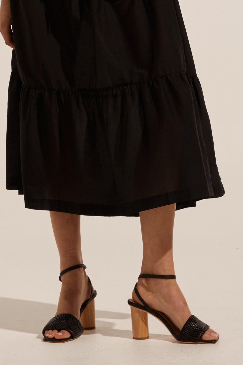 bask heel - black