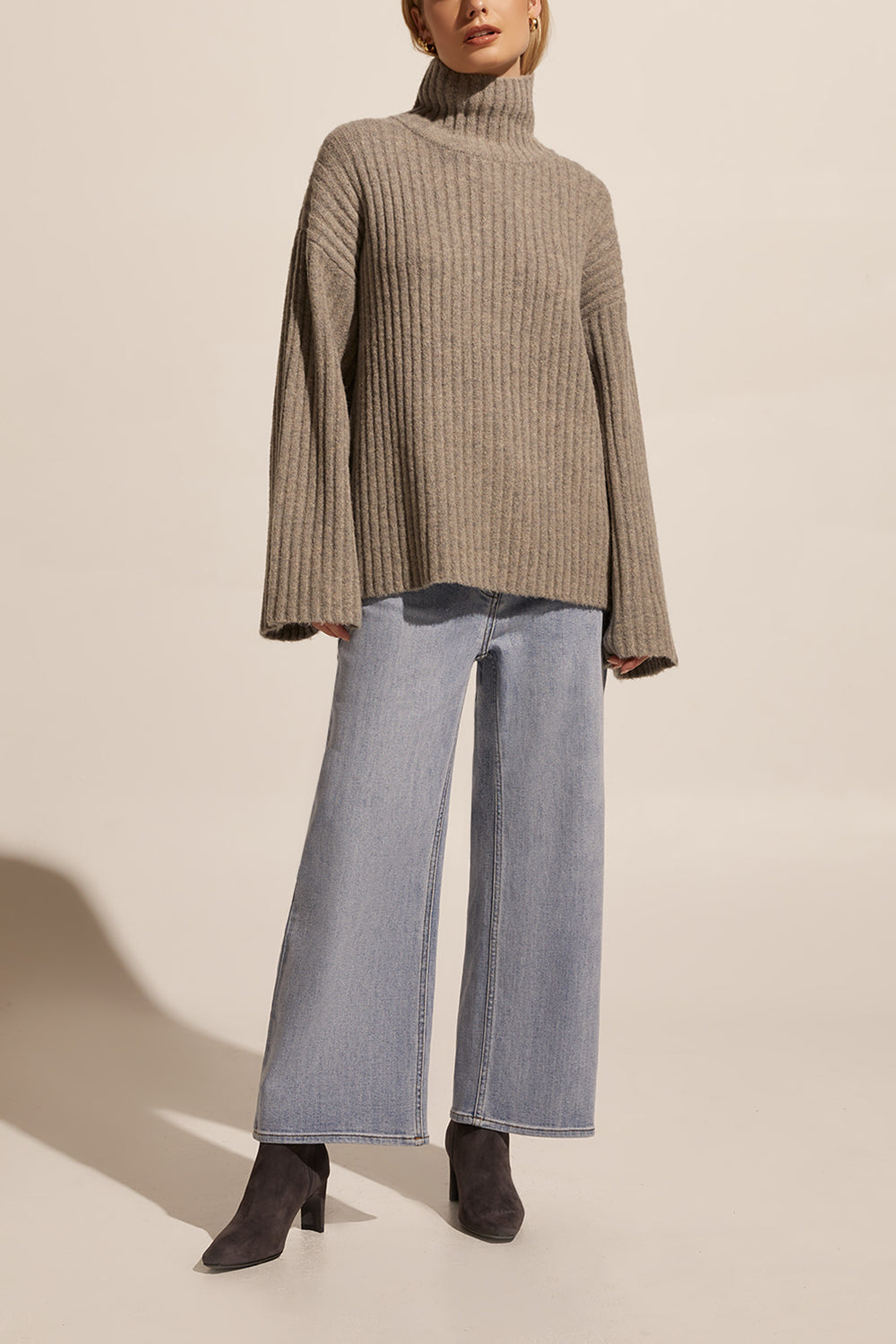 beacon jean - washed denim