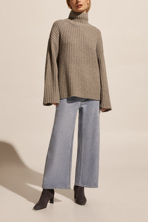 beacon jean - washed denim