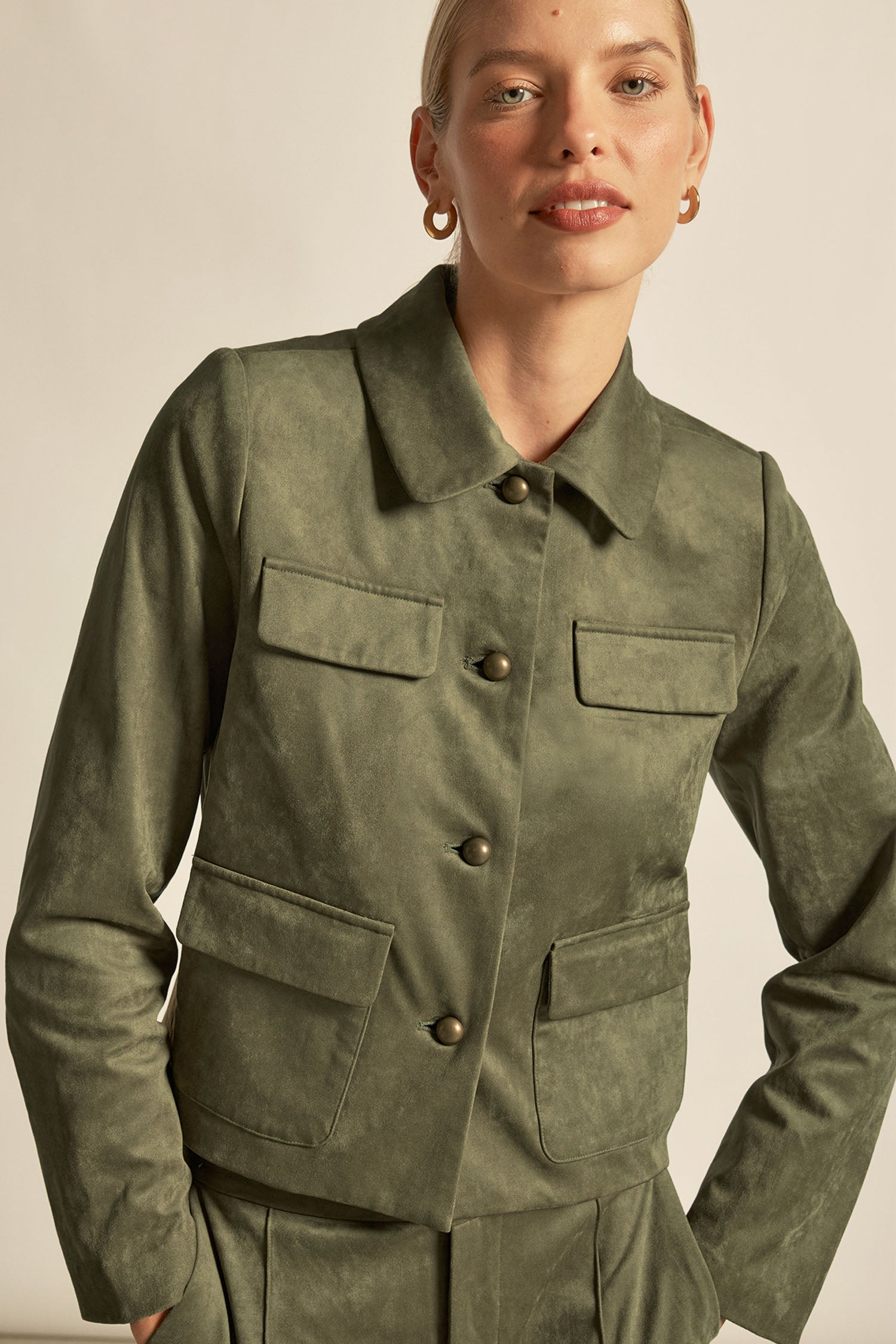 abound jacket - olive|  zoe kratzmann| considered design