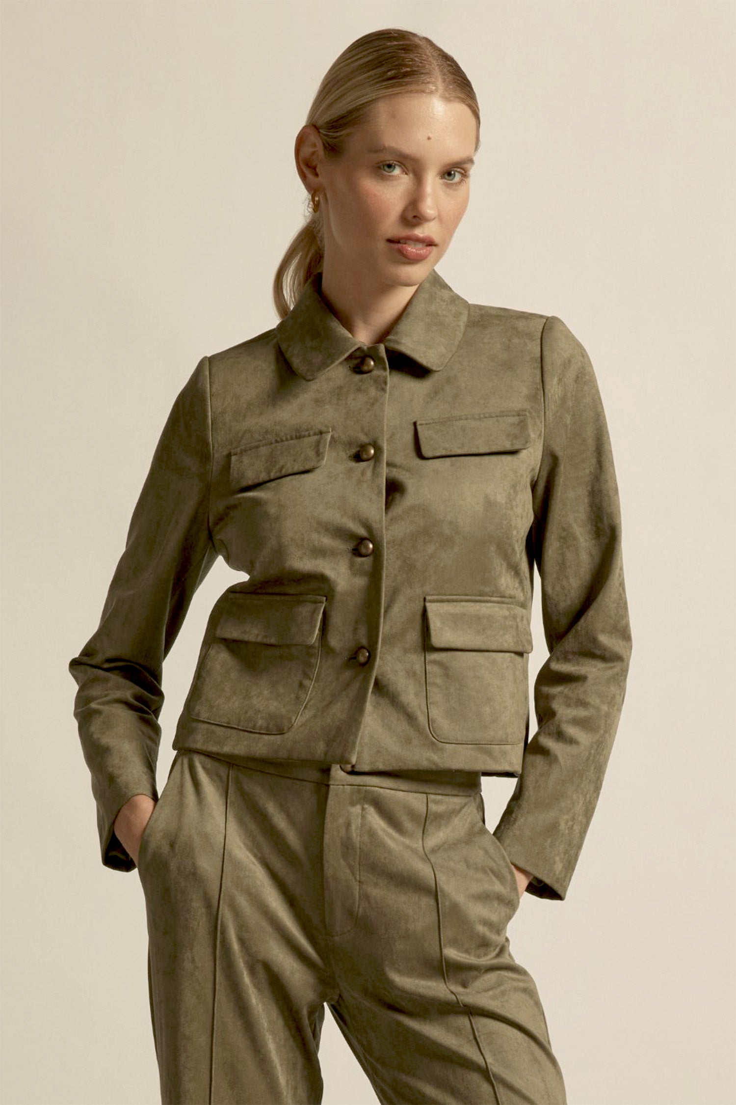 Abound Jacket - Olive|  zoe kratzmann| considered design