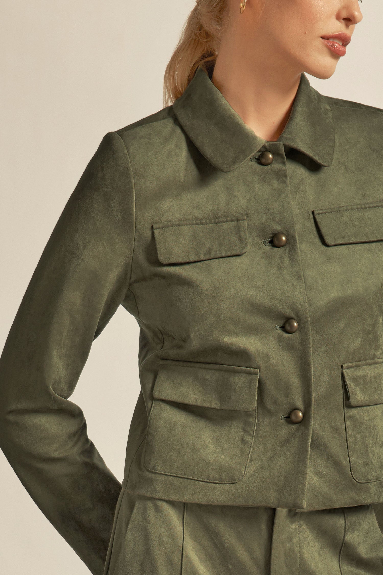 abound jacket - olive|  zoe kratzmann| considered design