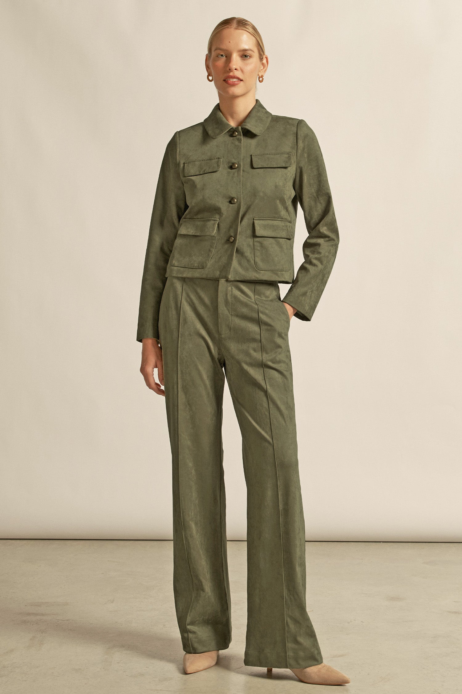 abound jacket - olive|  zoe kratzmann| considered design