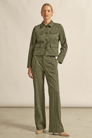 abound jacket - olive|  zoe kratzmann| considered design