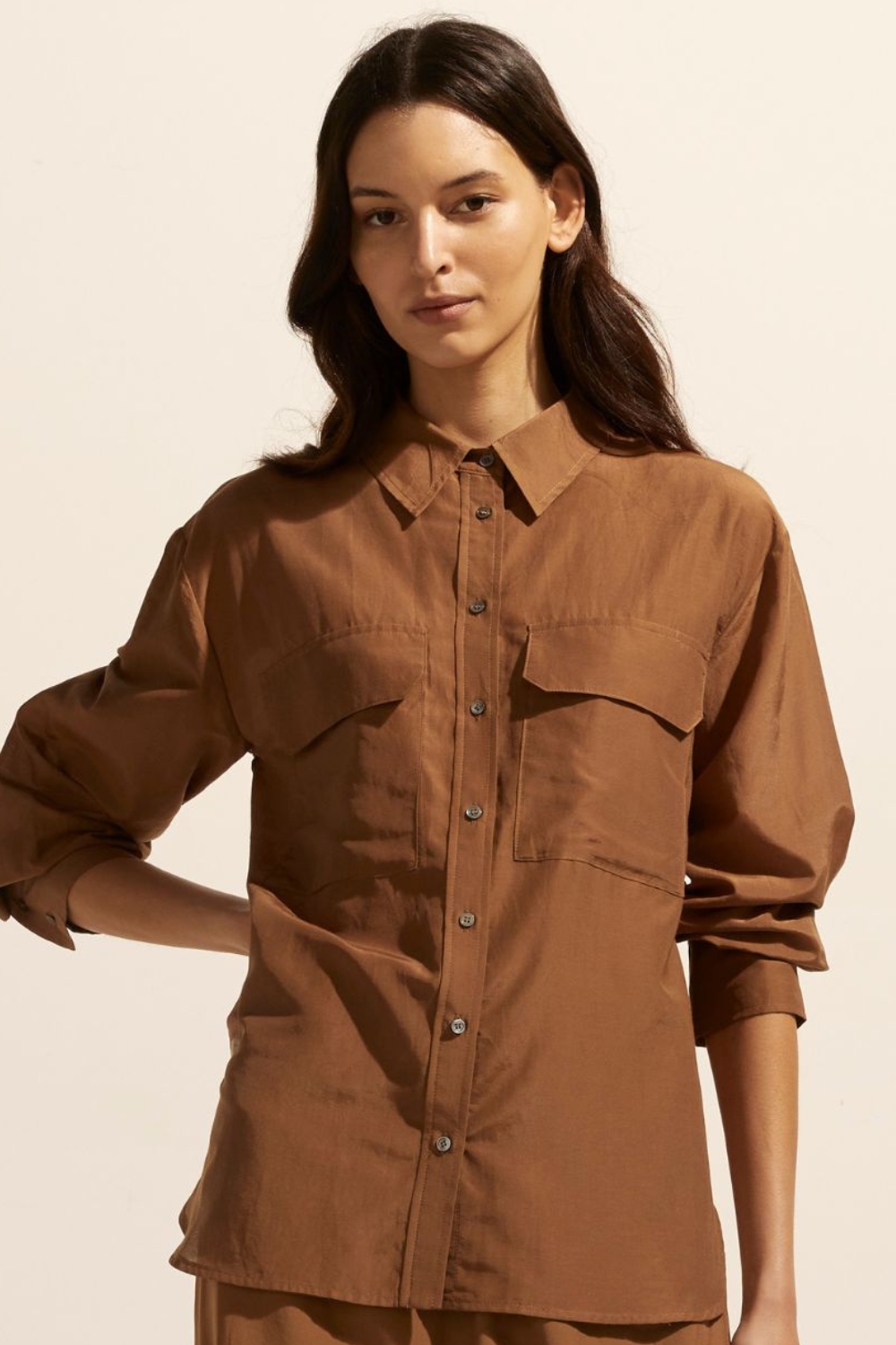 abroad top - Caramel