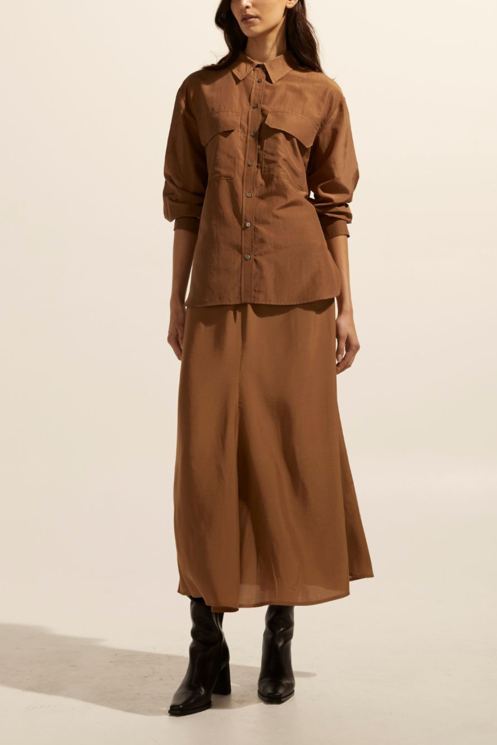 abroad top - Caramel