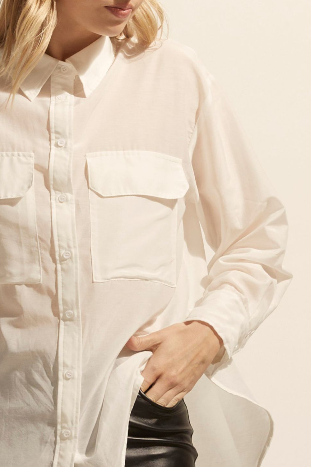 abroad top - cream