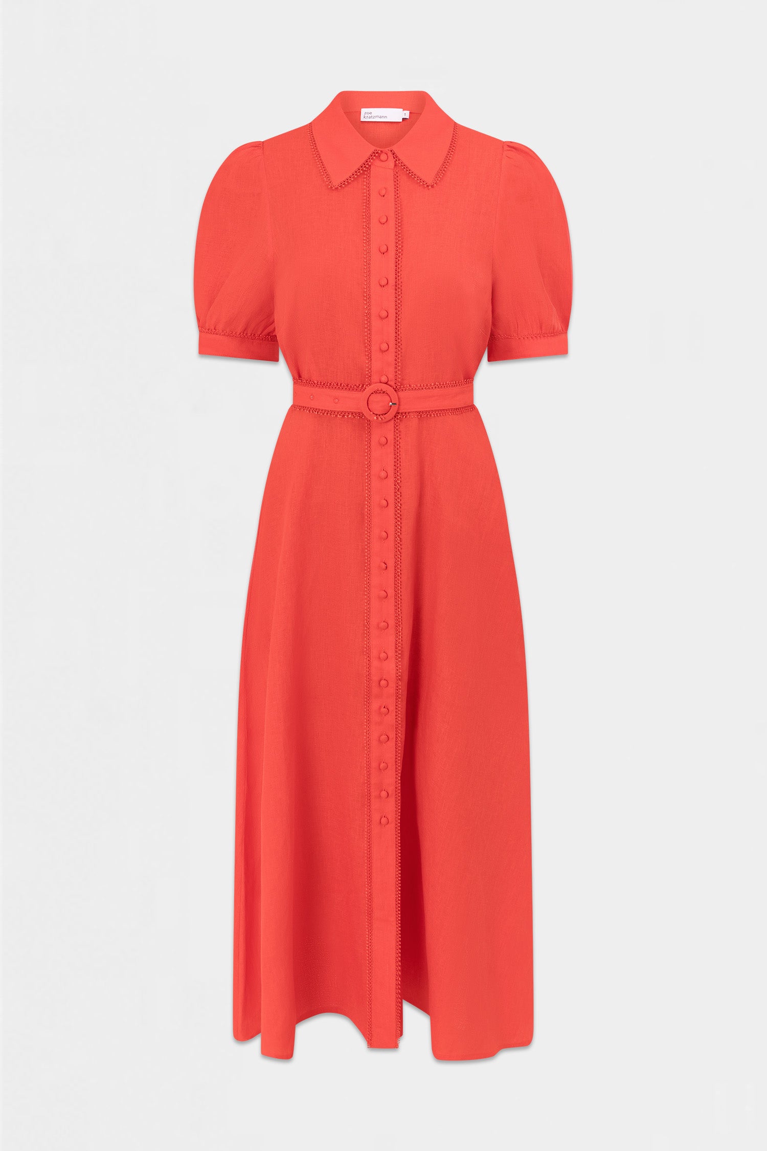 admire dress - papaya|  zoe kratzmann| considered design