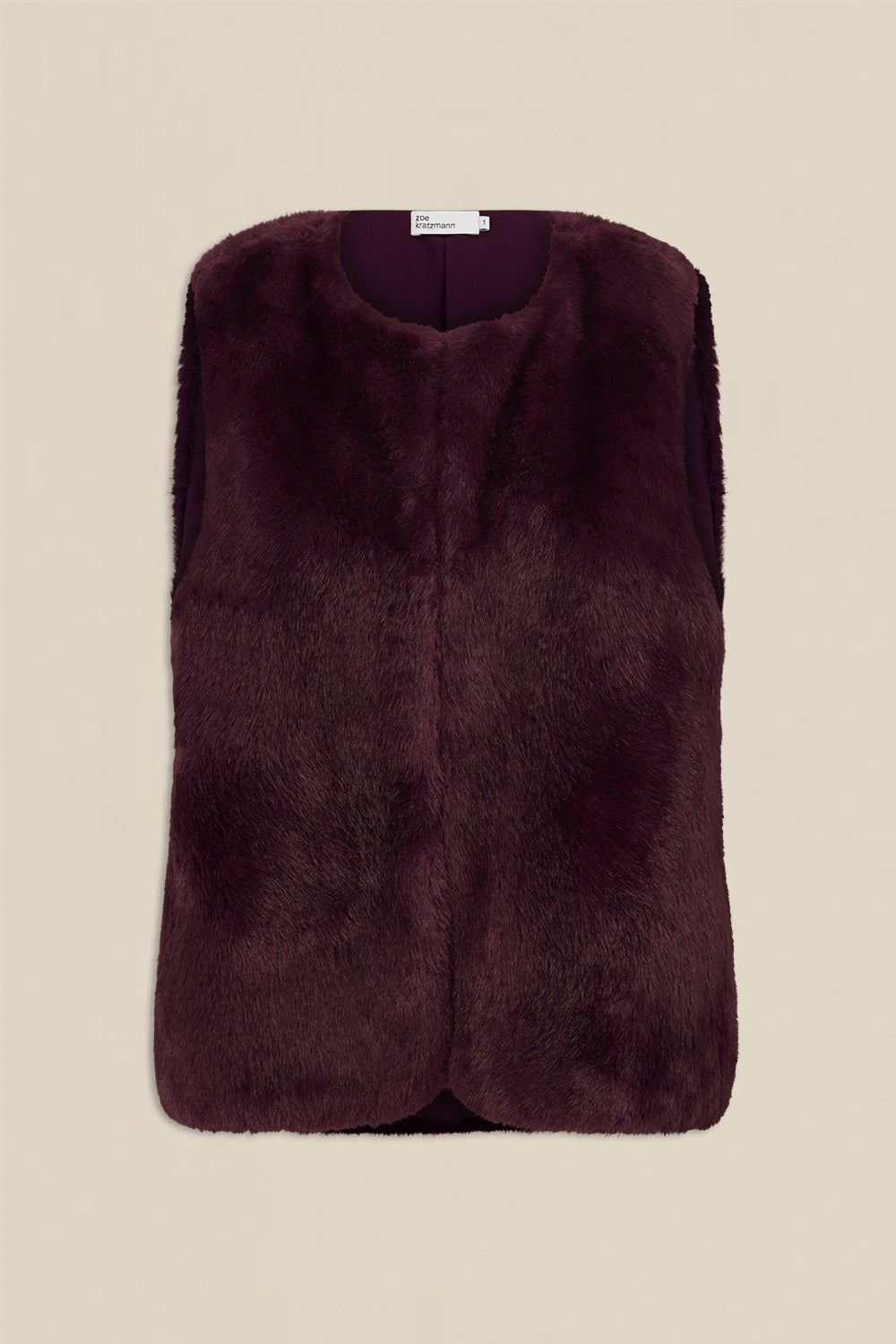 Affirm vest - berry|  zoe kratzmann| considered design