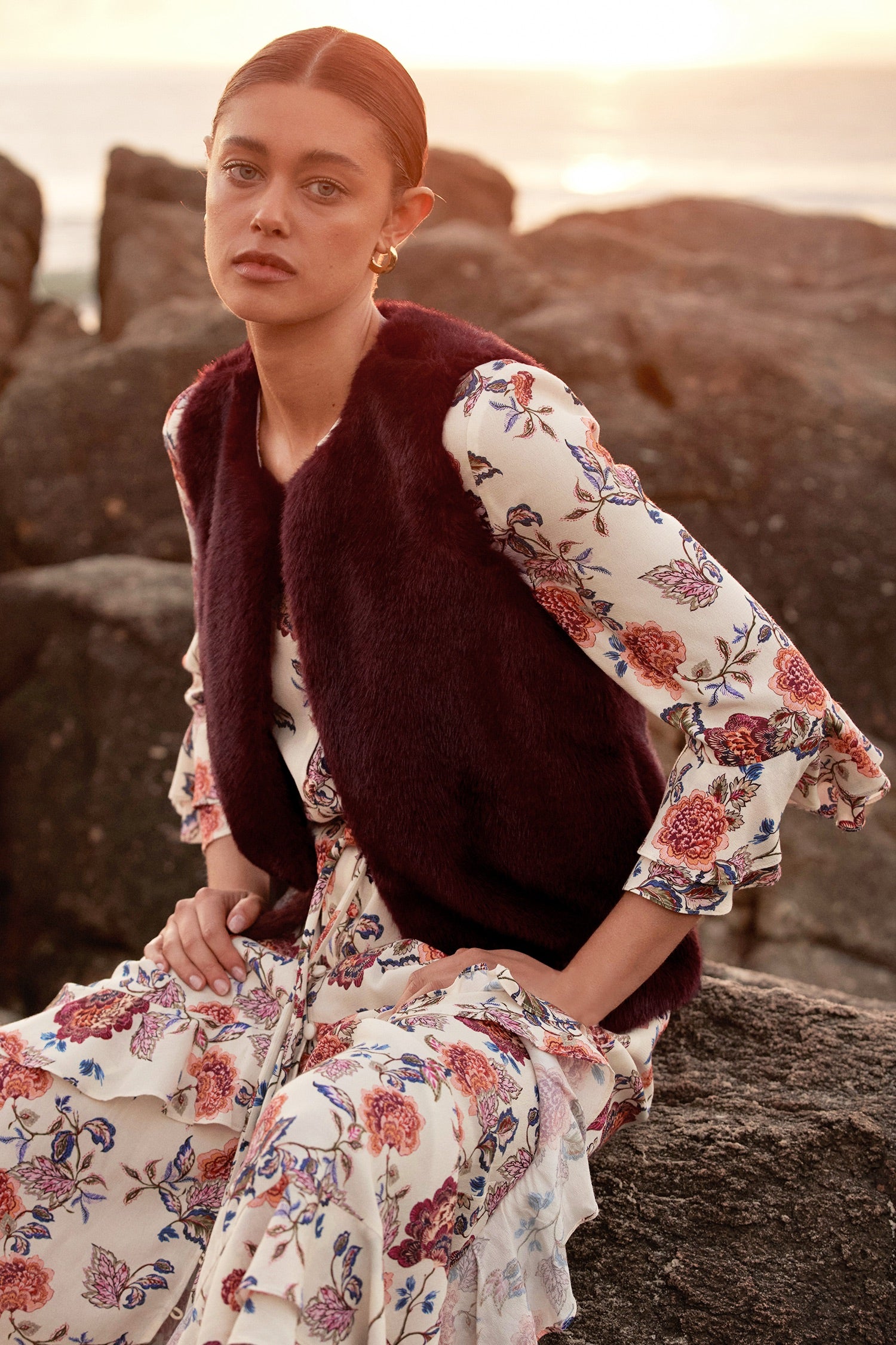 Affirm vest - berry|  zoe kratzmann| considered design