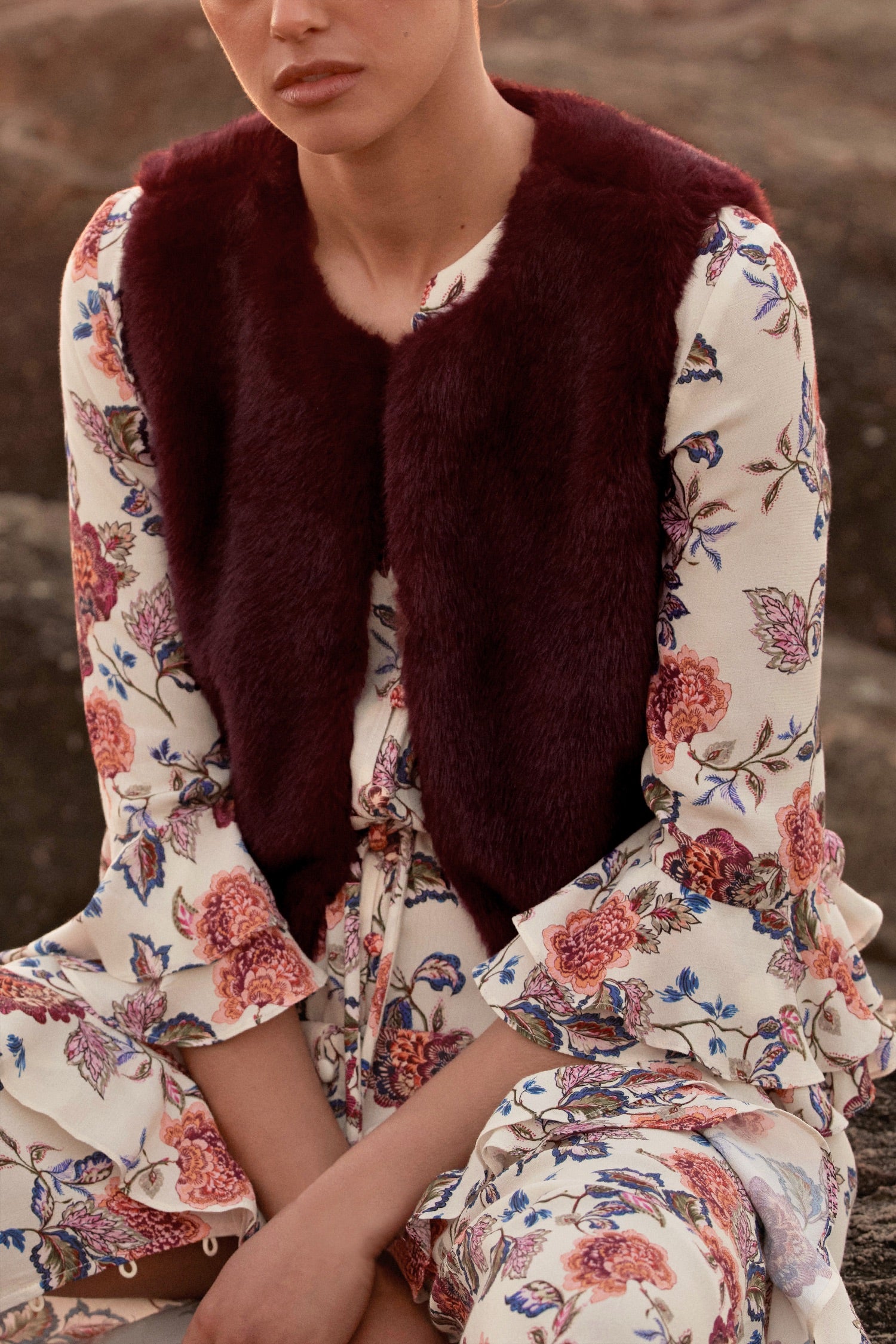 Affirm vest - berry|  zoe kratzmann| considered design