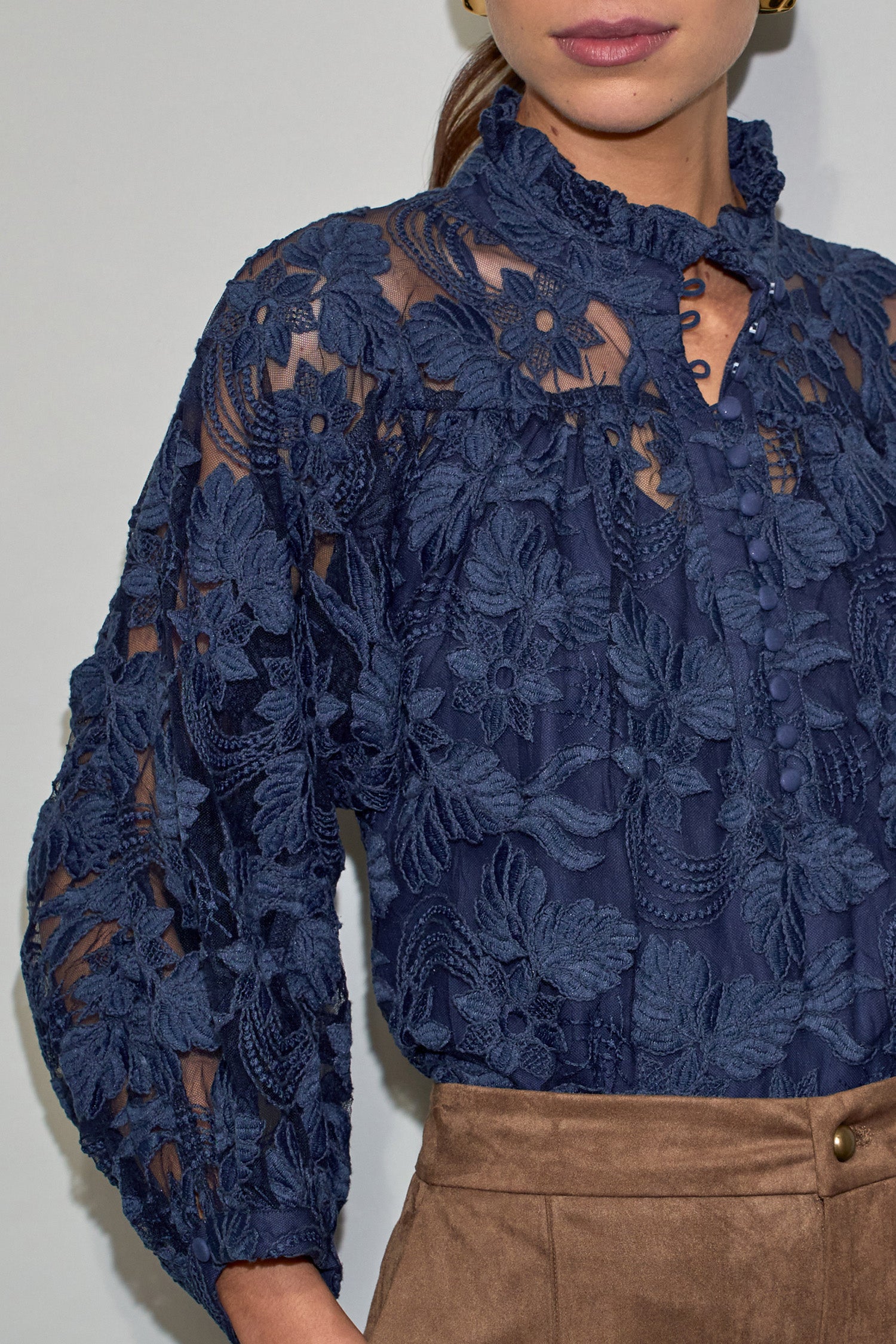 alight top - navy|  zoe kratzmann| considered design